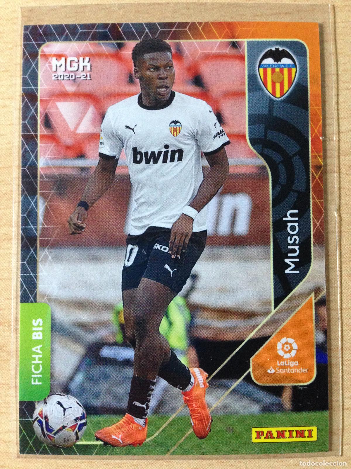 Cromos de Futebol: 2020-2021 - 300 BIS MUSAH - VALENCIA CF - MUNDICROMO