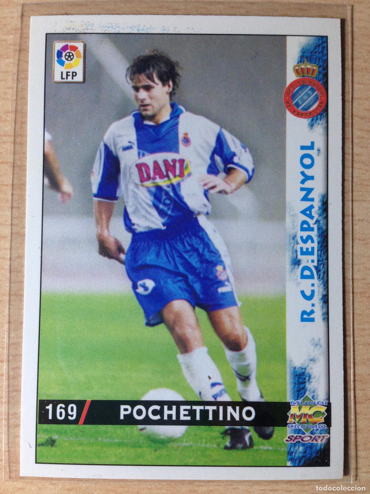 Cromos de Futebol: 1998-1999 - 169 POCHETTINO - RCD ESPANYOL - MUNDICROMO