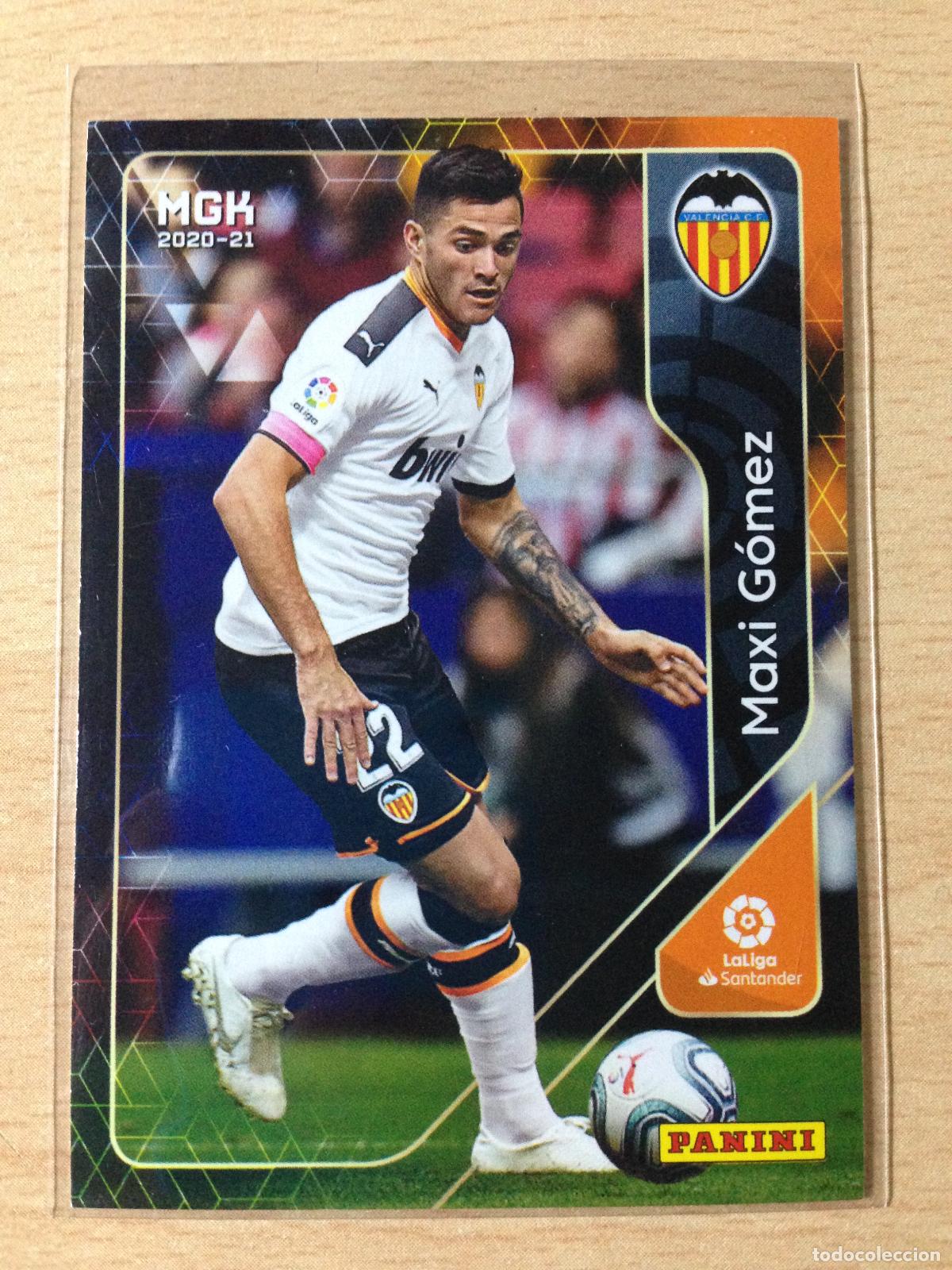 Cromos de Futebol: 2020-2021 - 306 MAXI GOMEZ - VALENCIA CF - MUNDICROMO