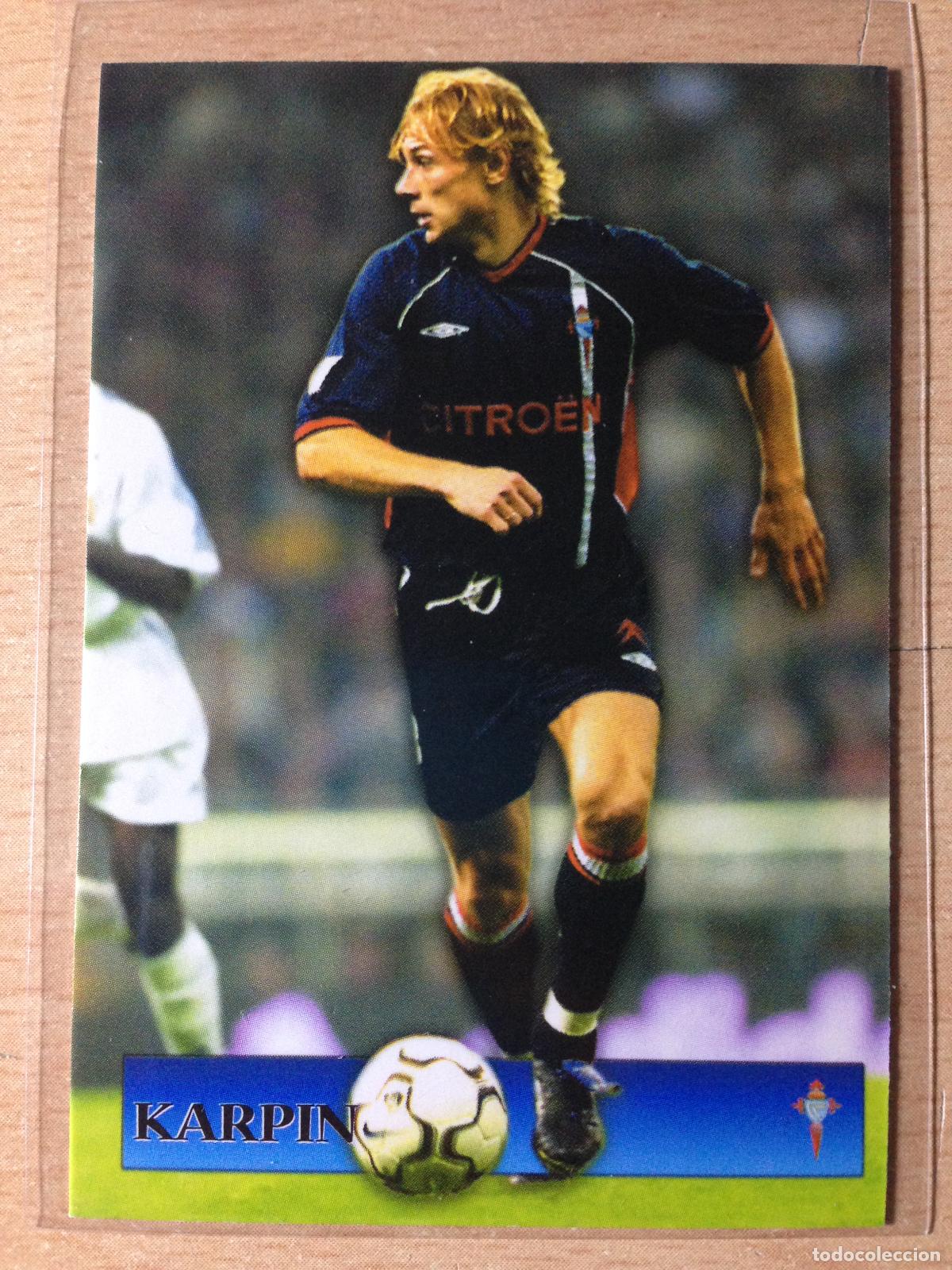 Cromos de Futebol: 2001-2002 - 136 KARPIN - CELTA DE VIGO - MUNDICROMO TOP LIGA
