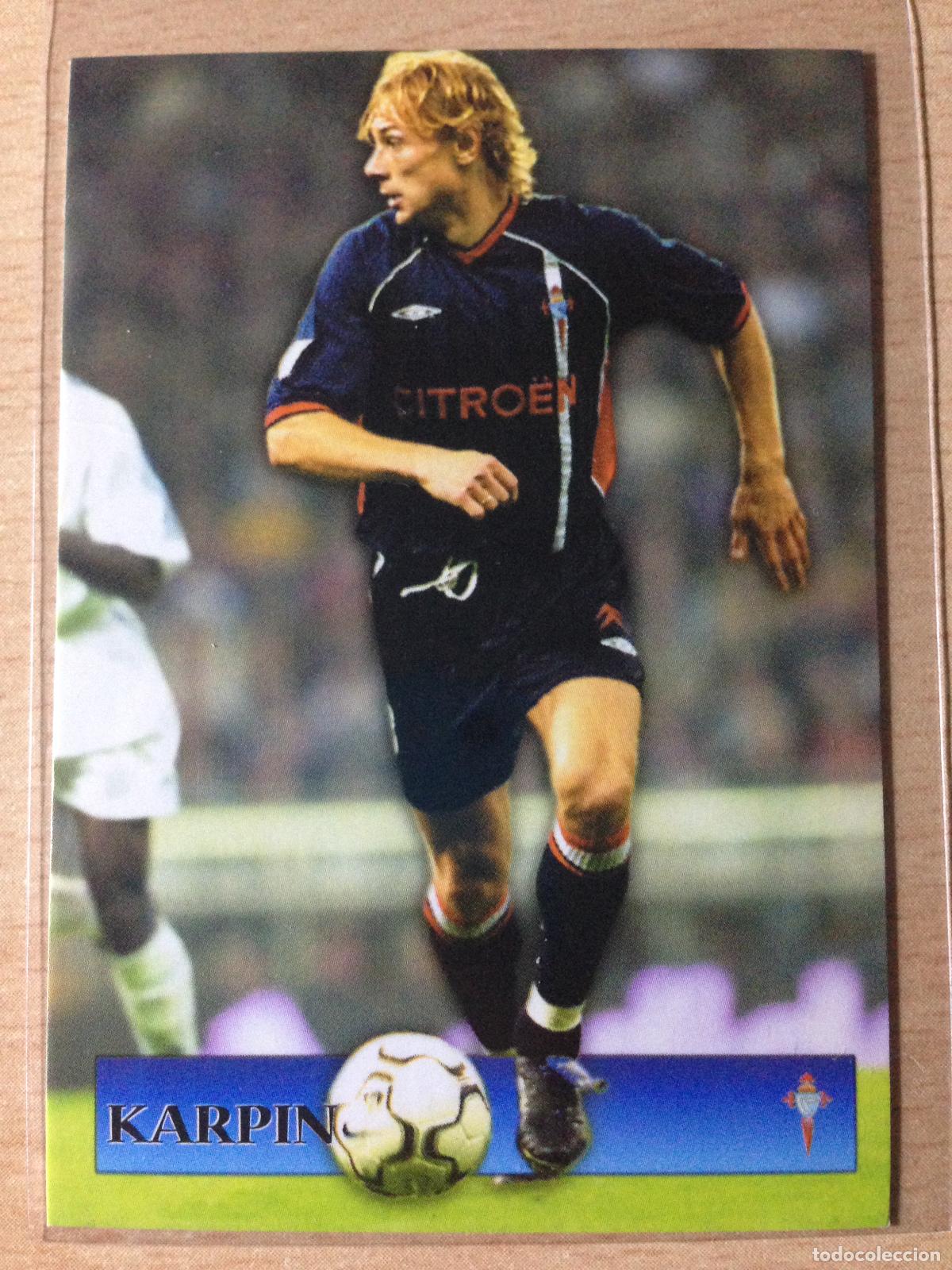 Cromos de Futebol: 2001-2002 - 136 KARPIN - CELTA DE VIGO - MUNDICROMO TOP LIGA