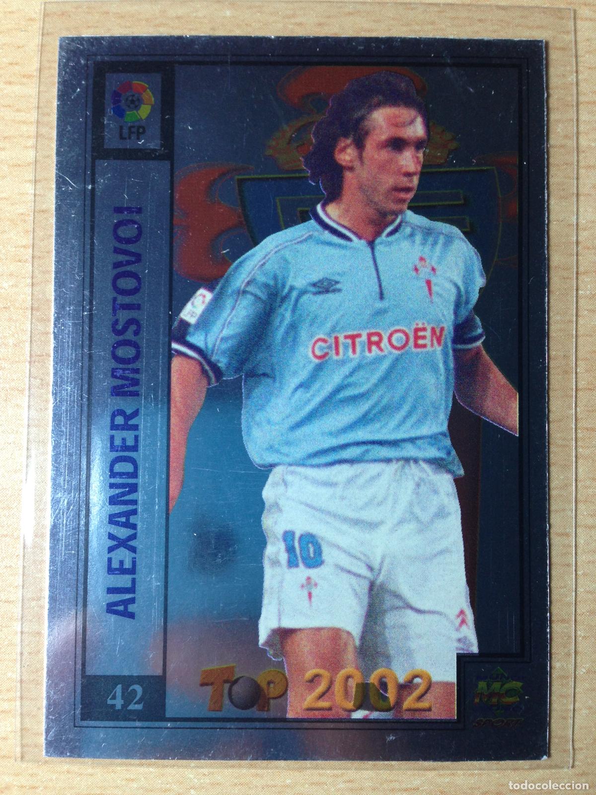 Cromos de Futebol: 2001-2002 - 42 MOSTOVOI - CELTA DE VIGO - MUNDICROMO TOP LIGA