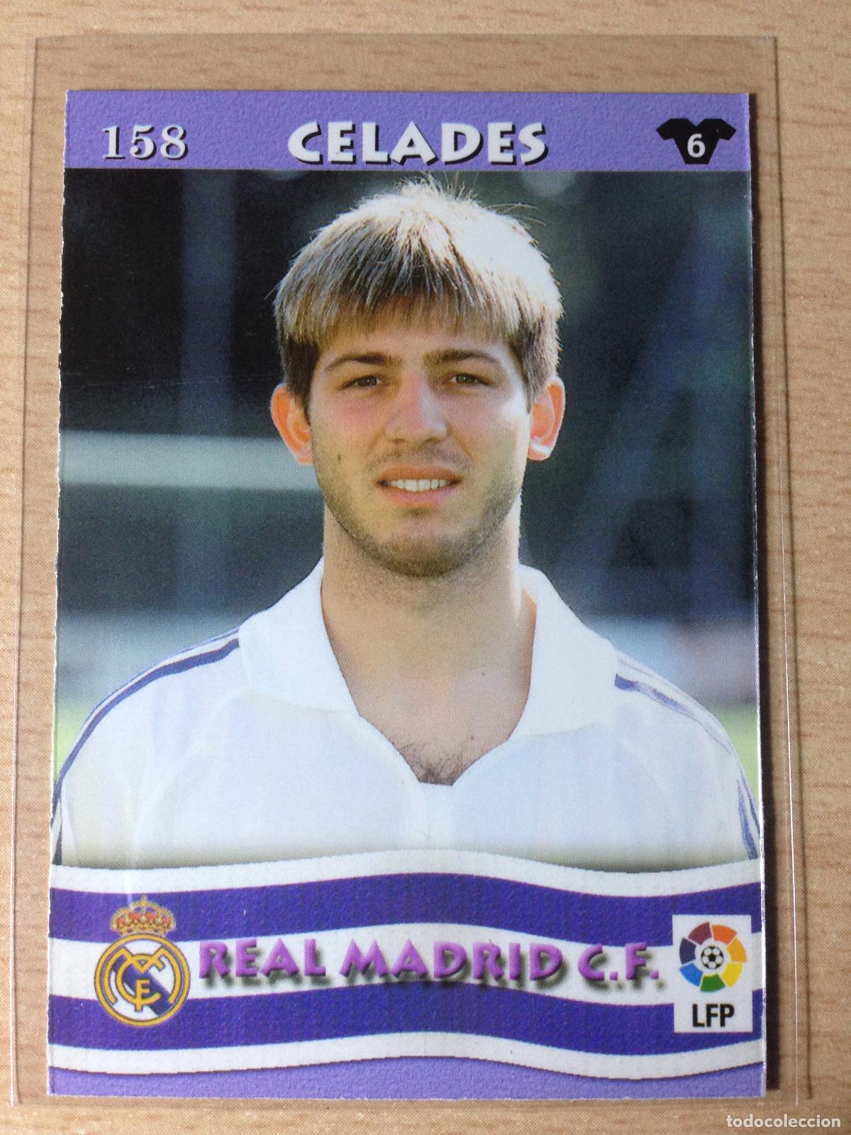Figurine di Calcio: 2002-2003 - 158 CELADES - REAL MADRID - MUNDICROMO TOP LIGA