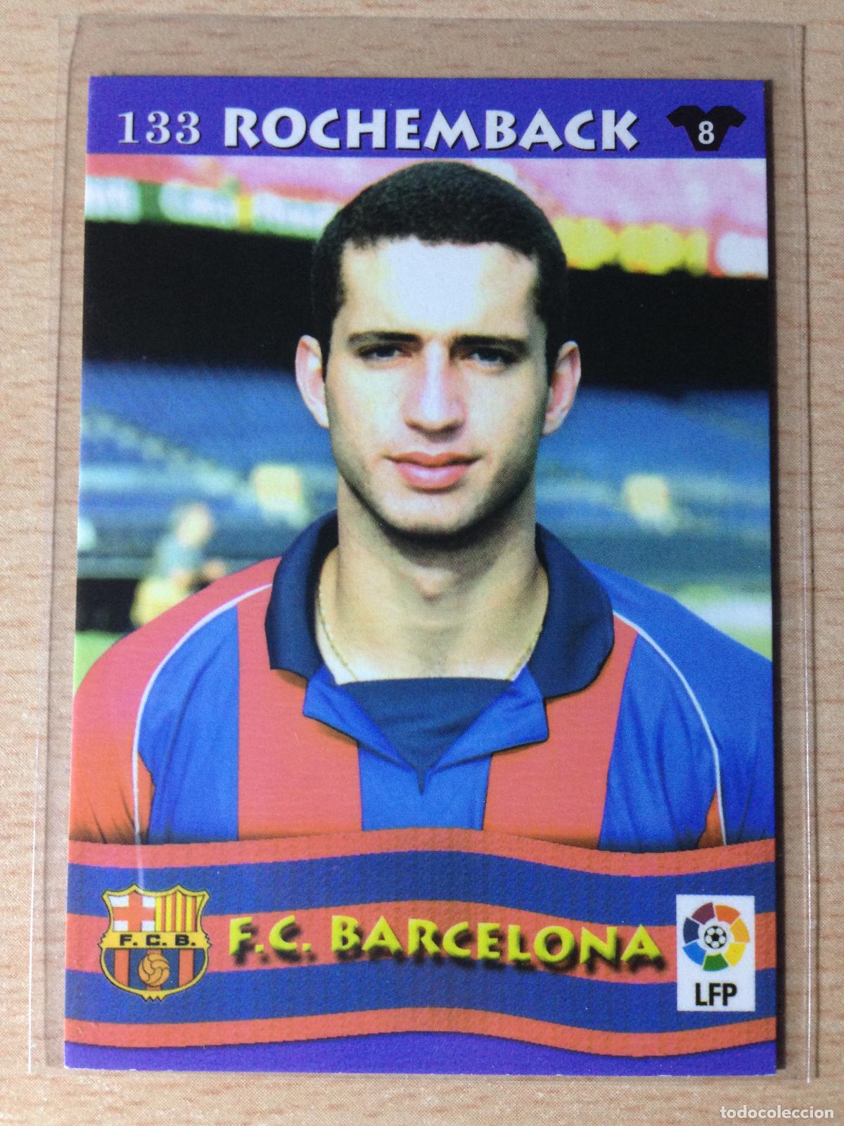 Football Stickers: 2002-2003 - 133 ROCHEMBACK - FC BARCELONA - MUNDICROMO TOP LIGA