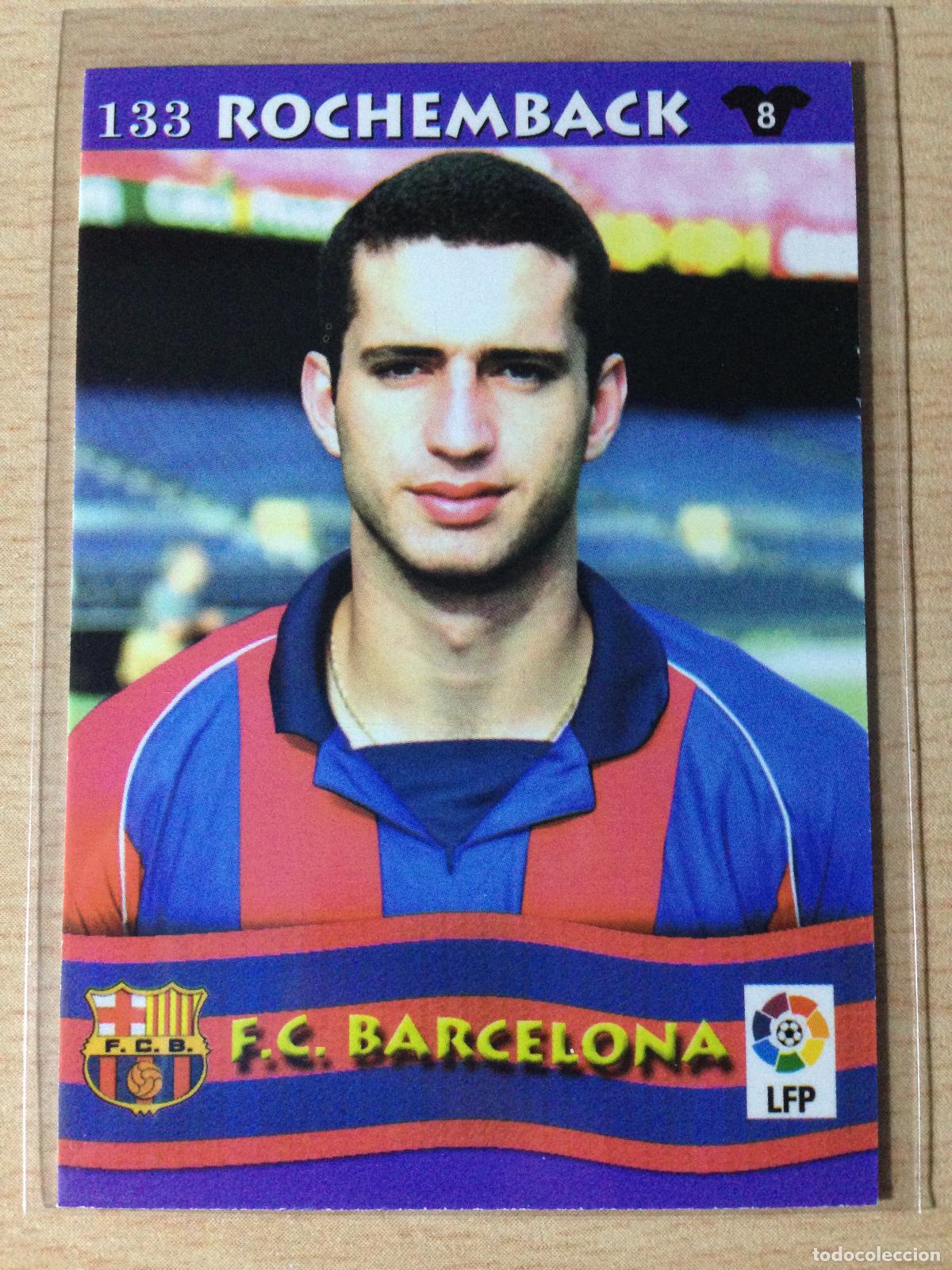 Football Stickers: 2002-2003 - 133 ROCHEMBACK - FC BARCELONA - MUNDICROMO TOP LIGA