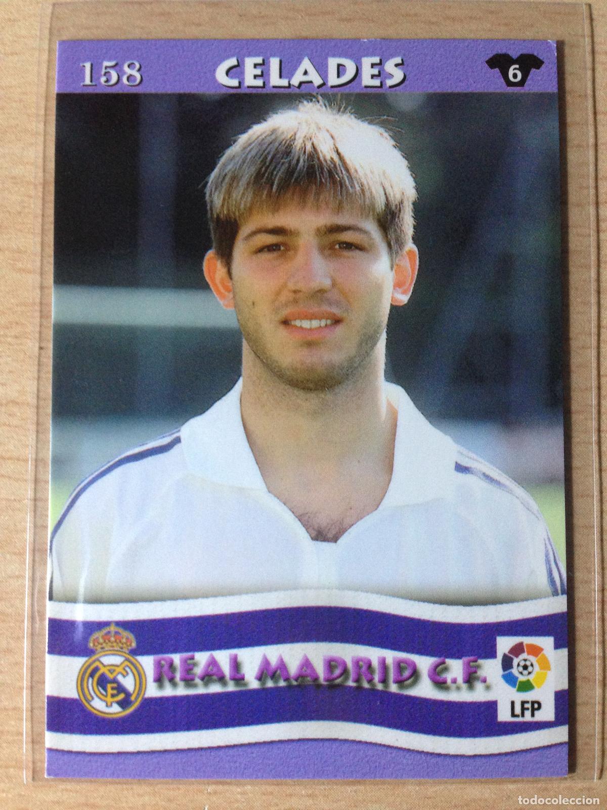 Football Stickers: 2002-2003 - 158 CELADES - REAL MADRID - MUNDICROMO TOP LIGA