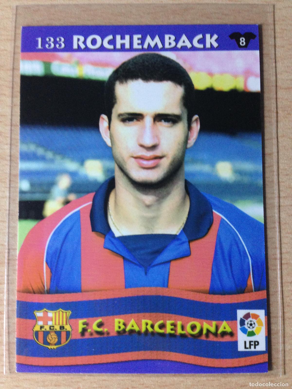 Football Stickers: 2002-2003 - 133 ROCHEMBACK - FC BARCELONA - MUNDICROMO TOP LIGA