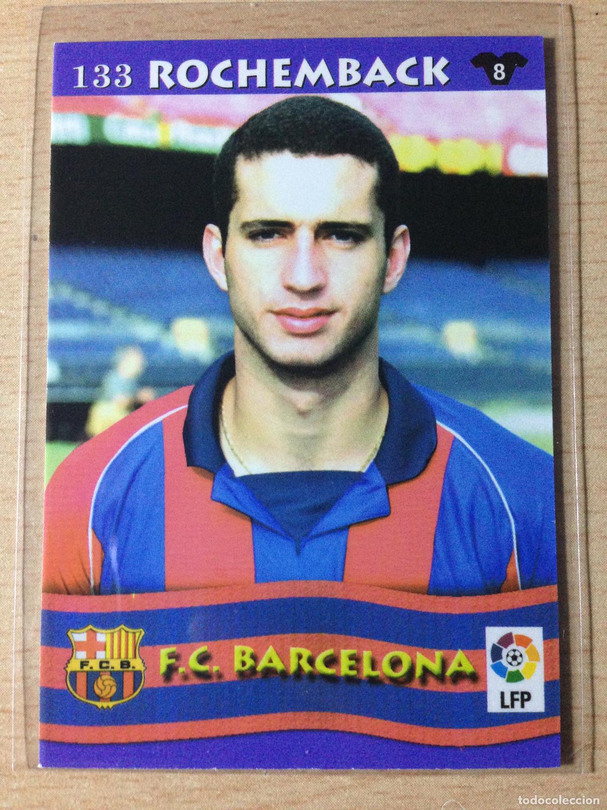 Football Stickers: 2002-2003 - 133 ROCHEMBACK - FC BARCELONA - MUNDICROMO TOP LIGA