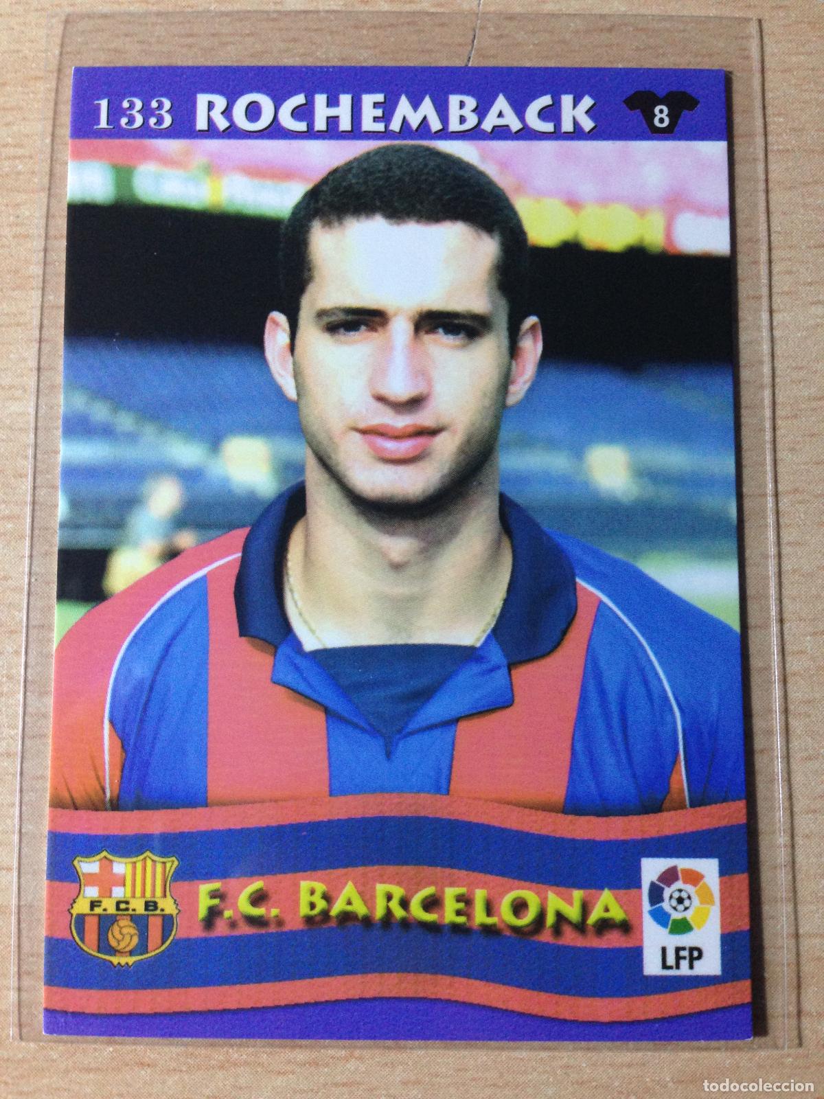 Football Stickers: 2002-2003 - 133 ROCHEMBACK - FC BARCELONA - MUNDICROMO TOP LIGA