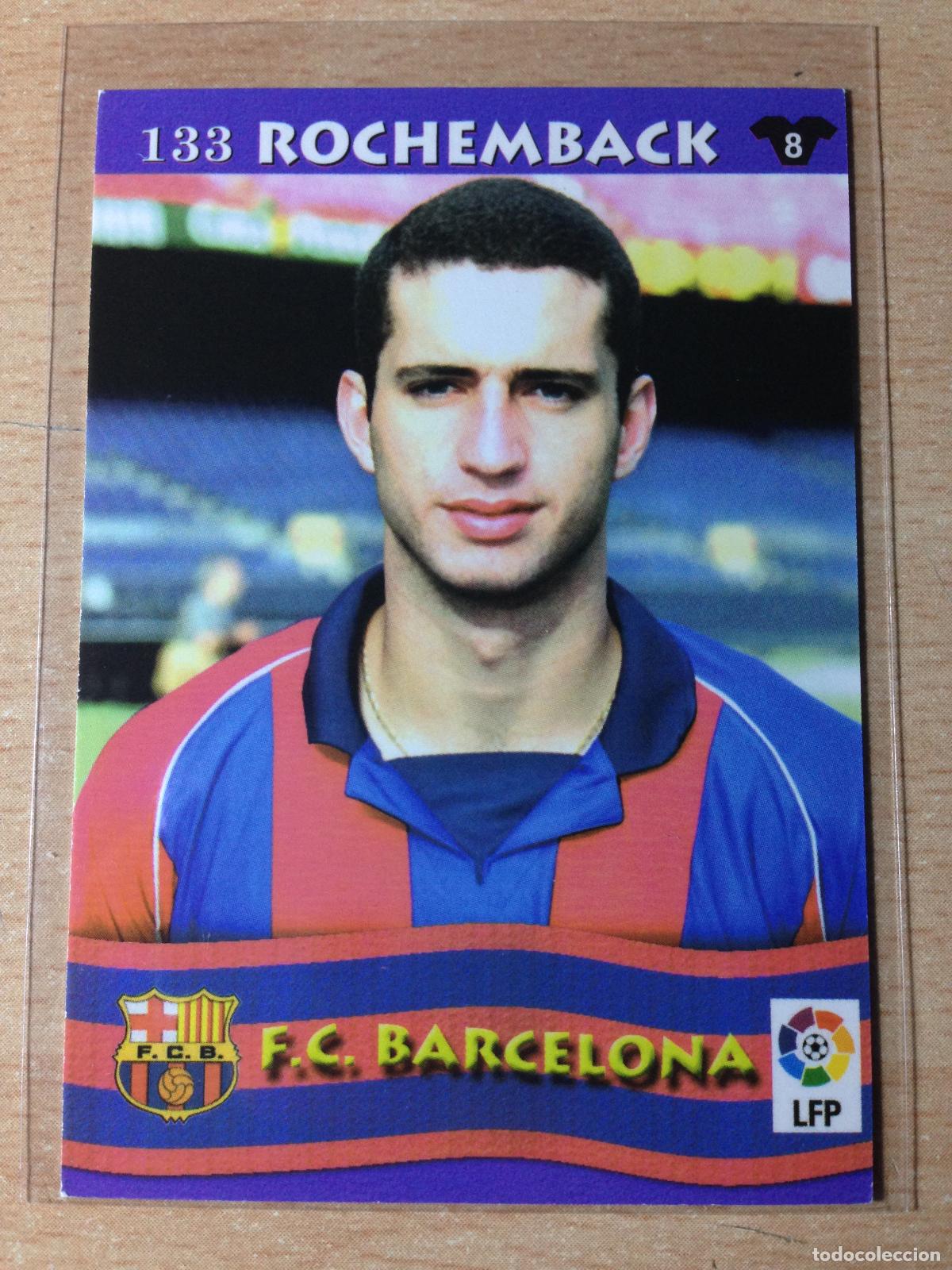Football Stickers: 2002-2003 - 133 ROCHEMBACK - FC BARCELONA - MUNDICROMO TOP LIGA