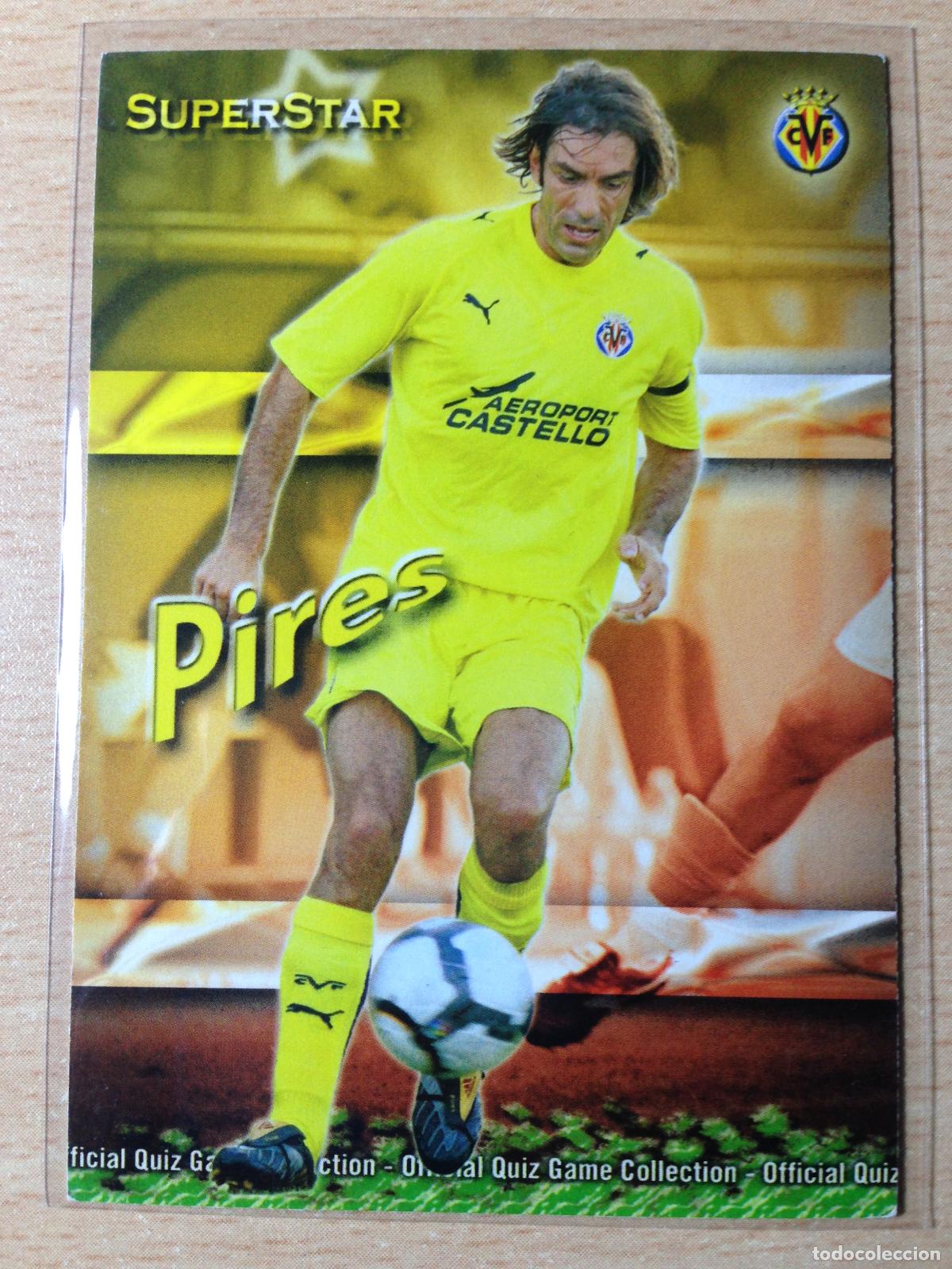 Football Stickers: 2009-2010 - 131 PIRES - VILLARREAL CF - MUNDICROMO