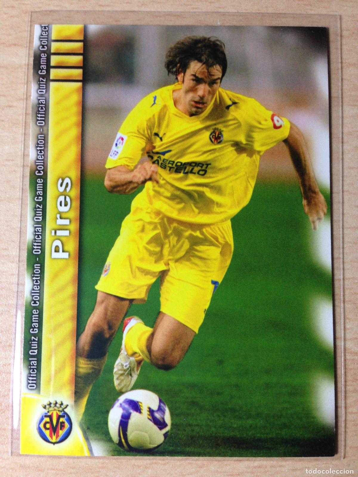Football Stickers: 2009-2010 - 127 PIRES - VILLARREAL CF - MUNDICROMO