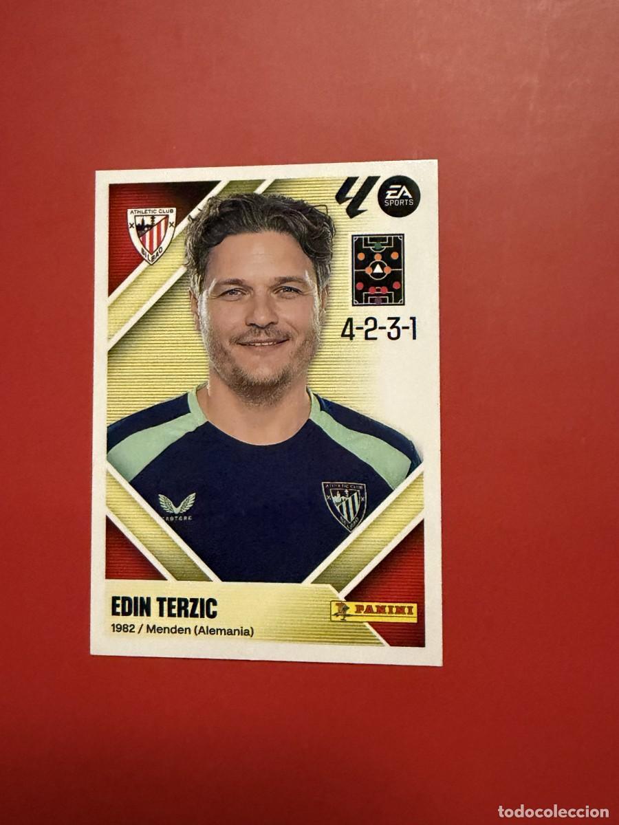 Cromos de f&uacute;tbol: EDIN TERZIC ATHLETIC DE BILBAO 2026-2027 26 27 SIN PEGAR