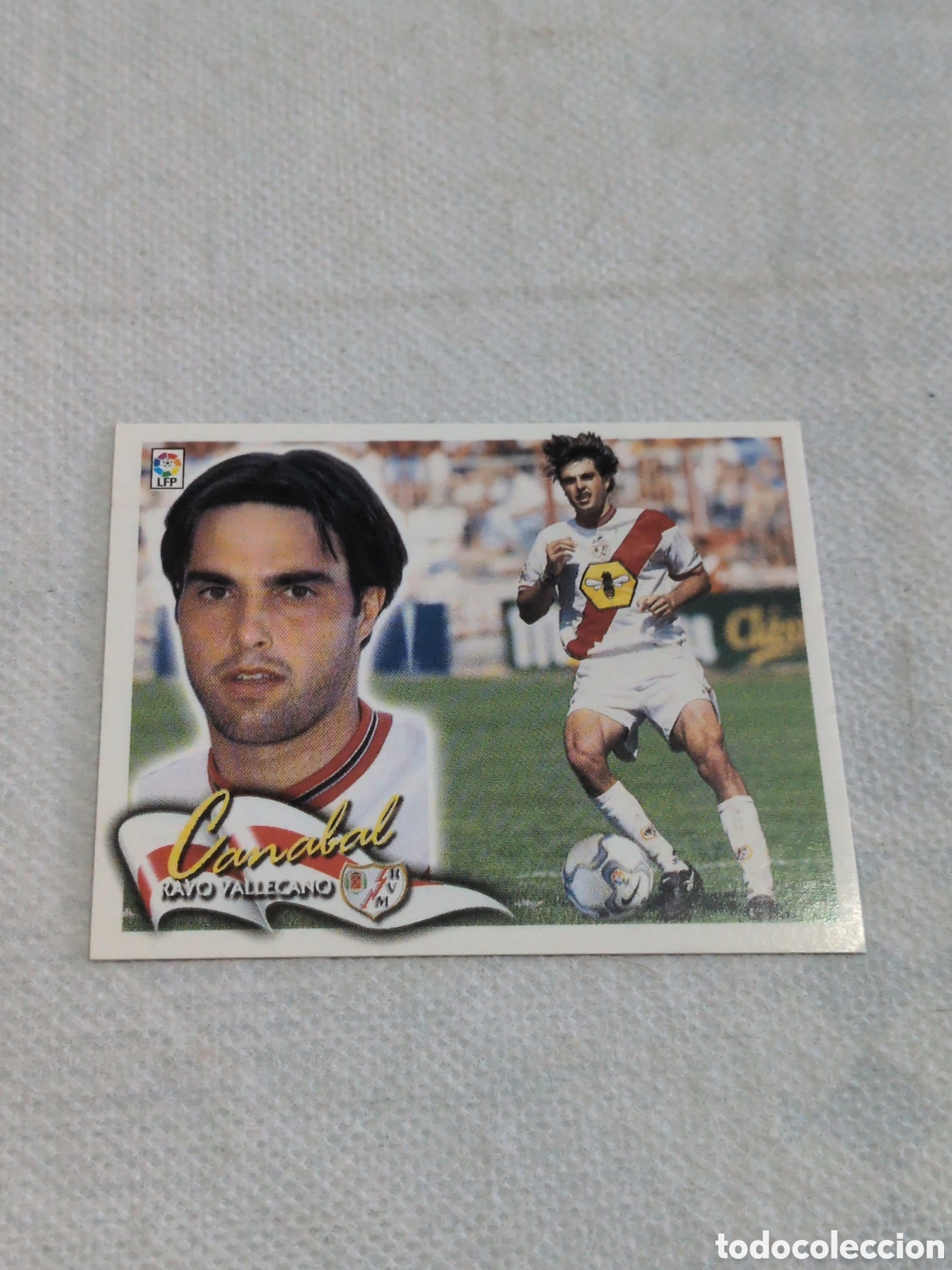 Figurine di Calcio: Rayo Vallecano - Canabal - BAJA - Ediciones Este Liga 2000-2001, 00-01 - nunca pegado