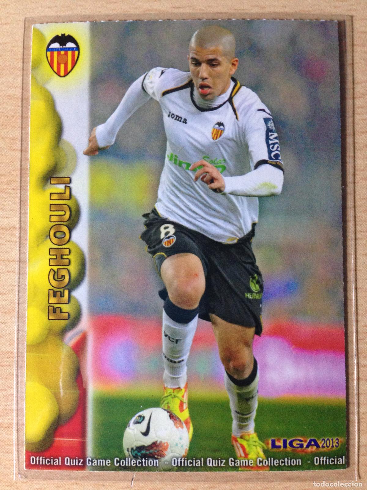 Cromos de f&uacute;tbol: 2012-2013 - 72 FEGHOULI - VALENCIA CF - MUNDICROMO