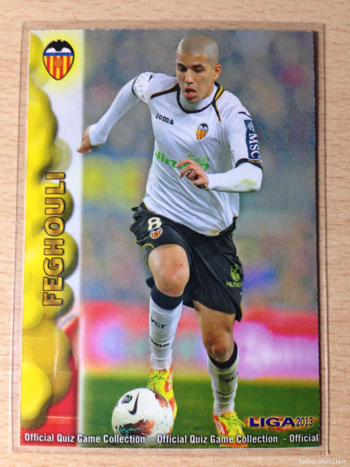 Cromos de f&uacute;tbol: 2012-2013 - 72 FEGHOULI - VALENCIA CF - MUNDICROMO