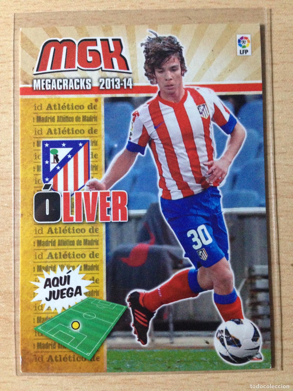 Cromos de f&uacute;tbol: 2013-2014 - 48 OLIVER - ATLETICO DE MADRID - PANINI MEGACRACKS