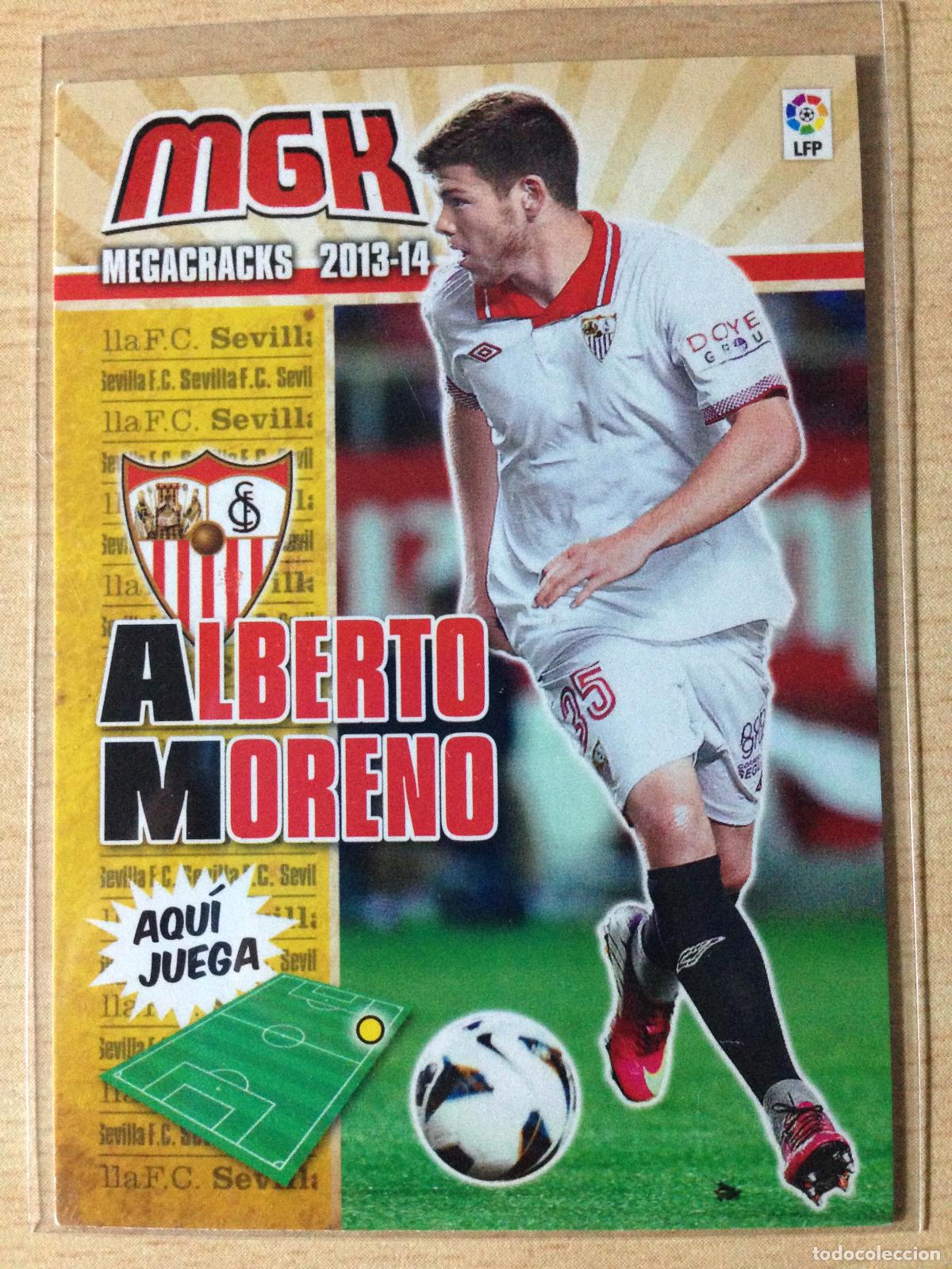 Cromos de f&uacute;tbol: 2013-2014 - 296 ALBERTO MORENO - SEVILLA FC - PANINI MEGACRACKS