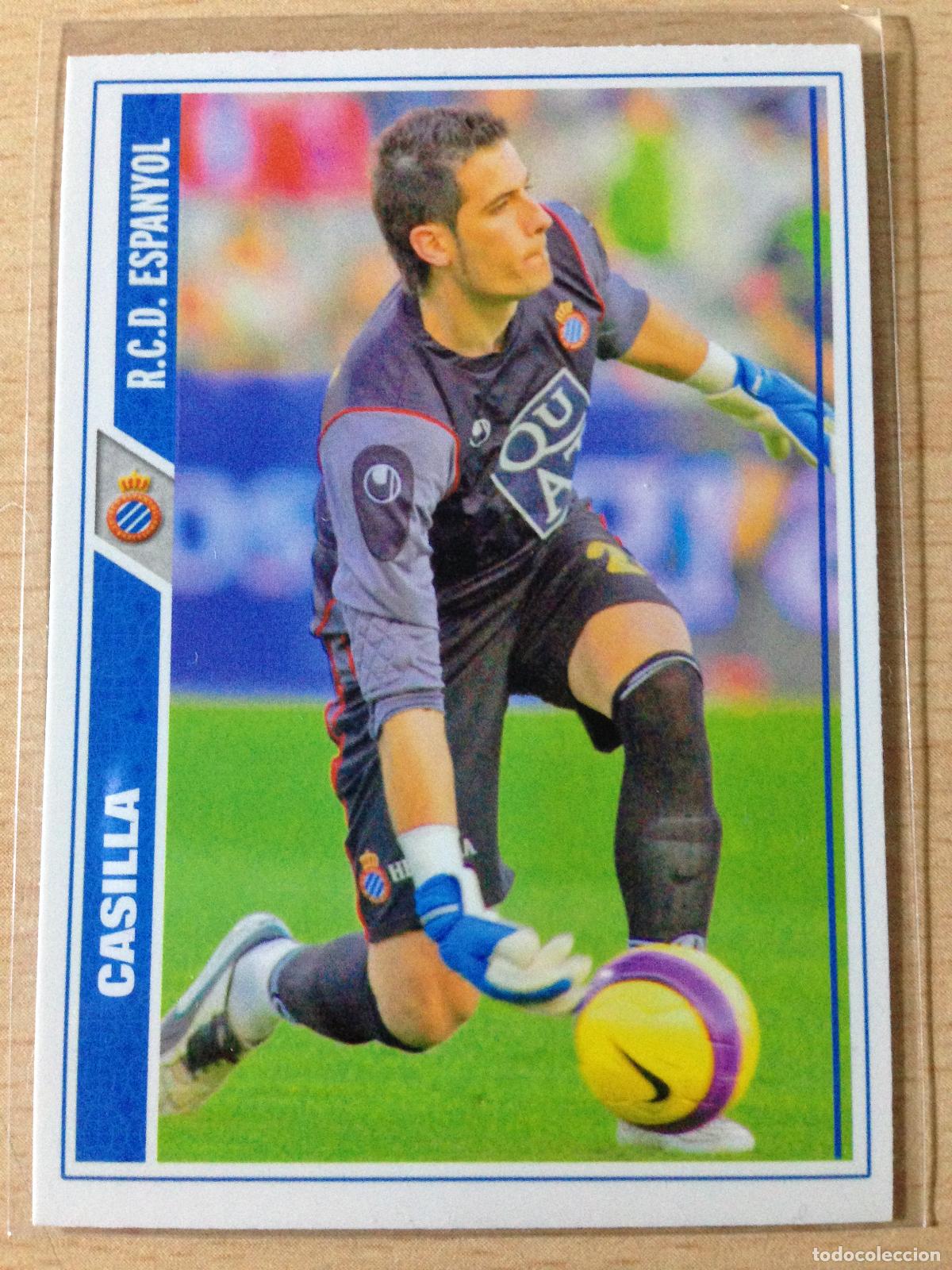 Cromos de f&uacute;tbol: 2007-2008 - 1182 CASILLA - RCD ESPANYOL - MUNDICROMO