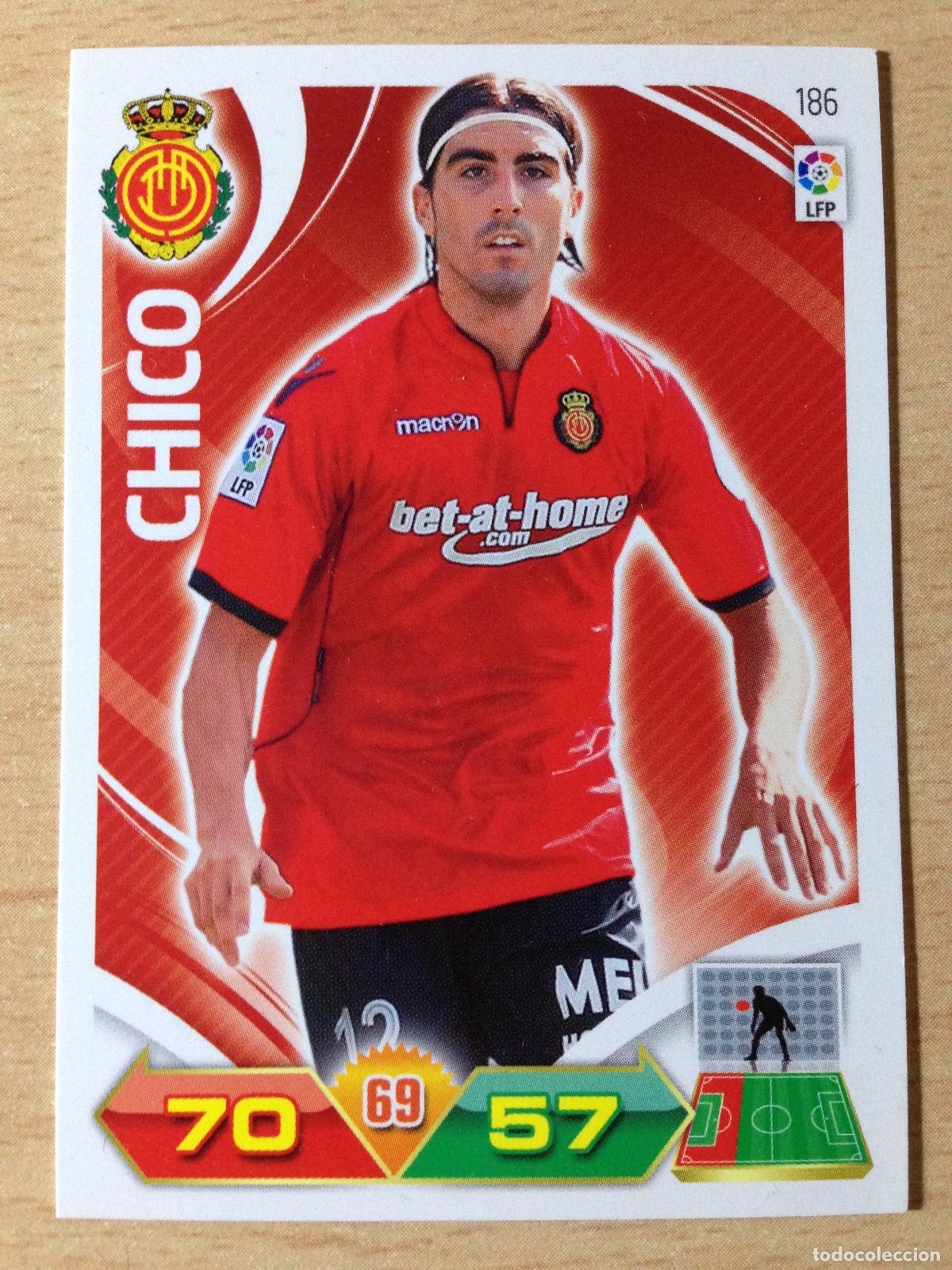 Cromos de f&uacute;tbol: 2011-2012 - 186 CHICO - RCD MALLORCA - PANINI ADRENALYN
