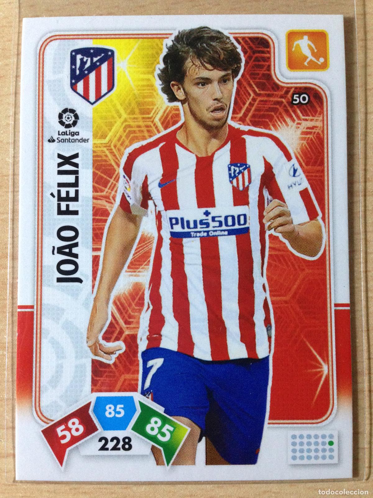 Cromos de f&uacute;tbol: 2019-2020 - 50 JOAO FELIX - ATLETICO DE MADRID - PANINI ADRENALYN