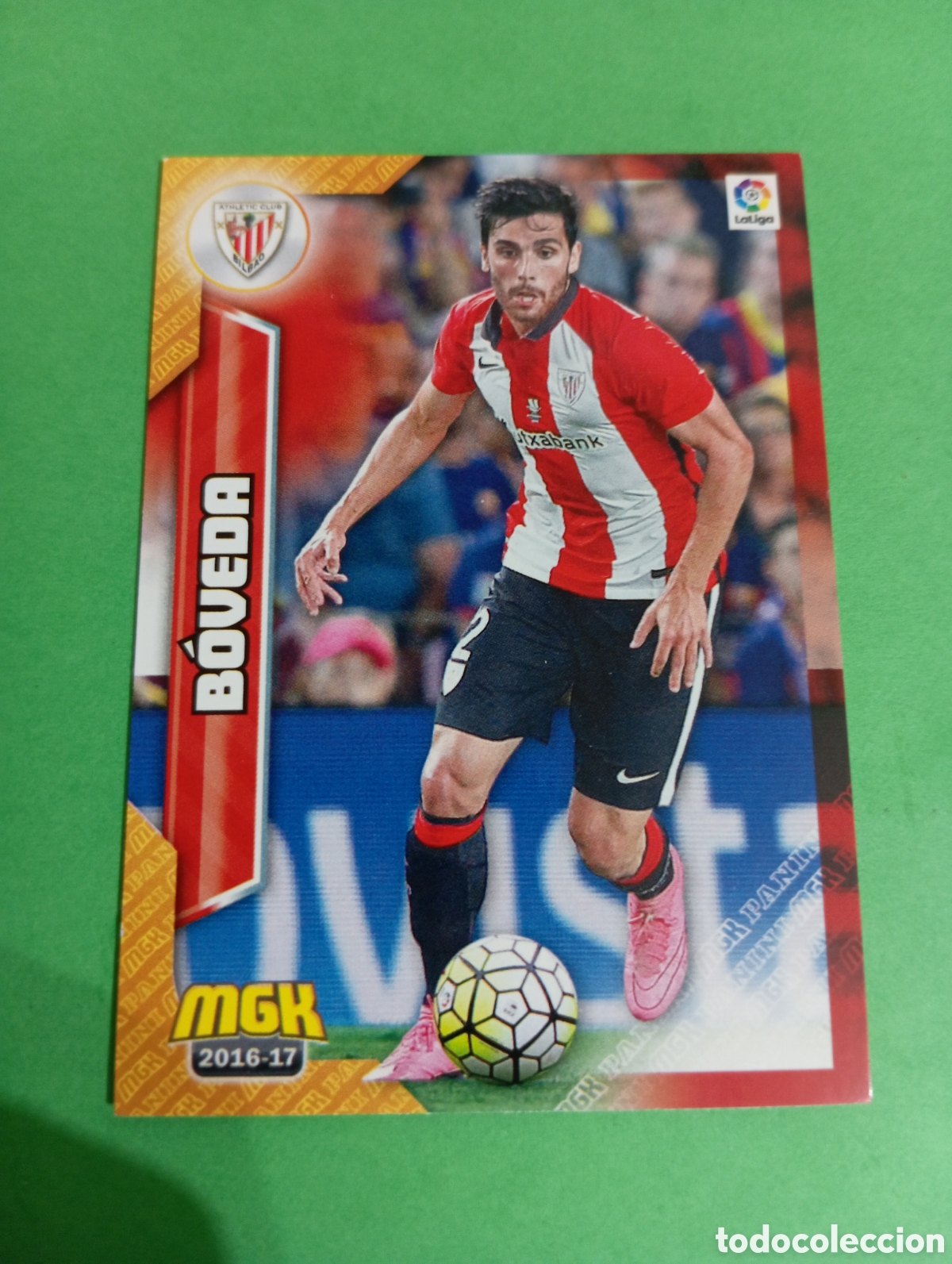 Cromos de f&uacute;tbol: B&oacute;veda Athletic de Bilbao n&deg;36 / PANINI MEGACRACKS 2016/2017