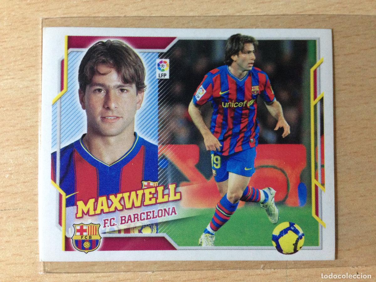 Cromos de Futebol: 2010-2011 - 8 MAXWELL - FC BARCELONA - ESTE