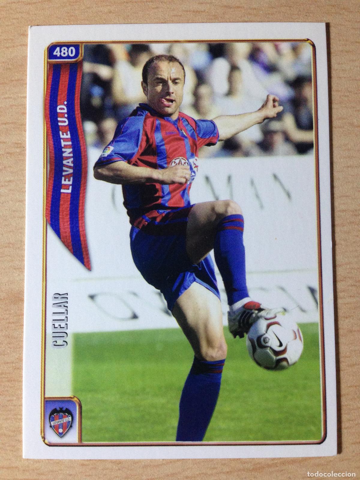 Cromos de f&uacute;tbol: 2004-2005 - 480 CUELLAR - LEVANTE UD - MUNDICROMO