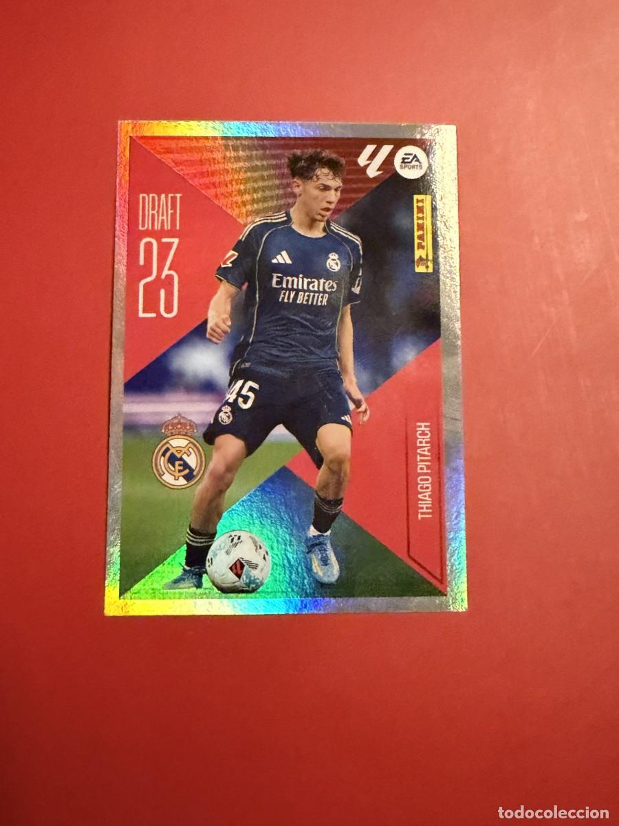 Cromos de f&uacute;tbol: DRAFT 23 THIAGO PITARCH REAL MADRID 2026-2027 26 27 SIN PEGAR