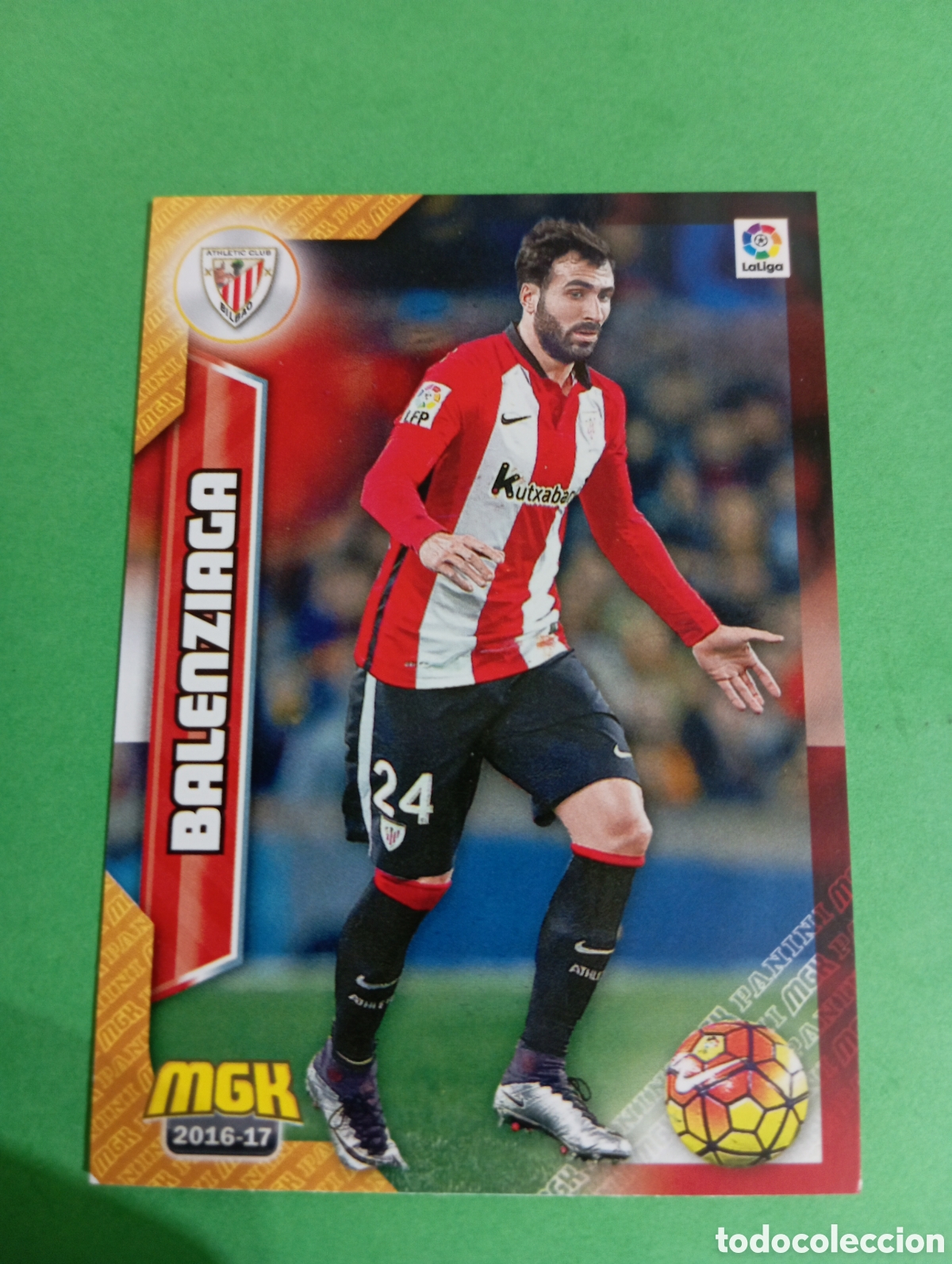 Cromos de f&uacute;tbol: Balenziaga Athletic de Bilbao n&deg;37 / PANINI MEGACRACKS 2016/2017