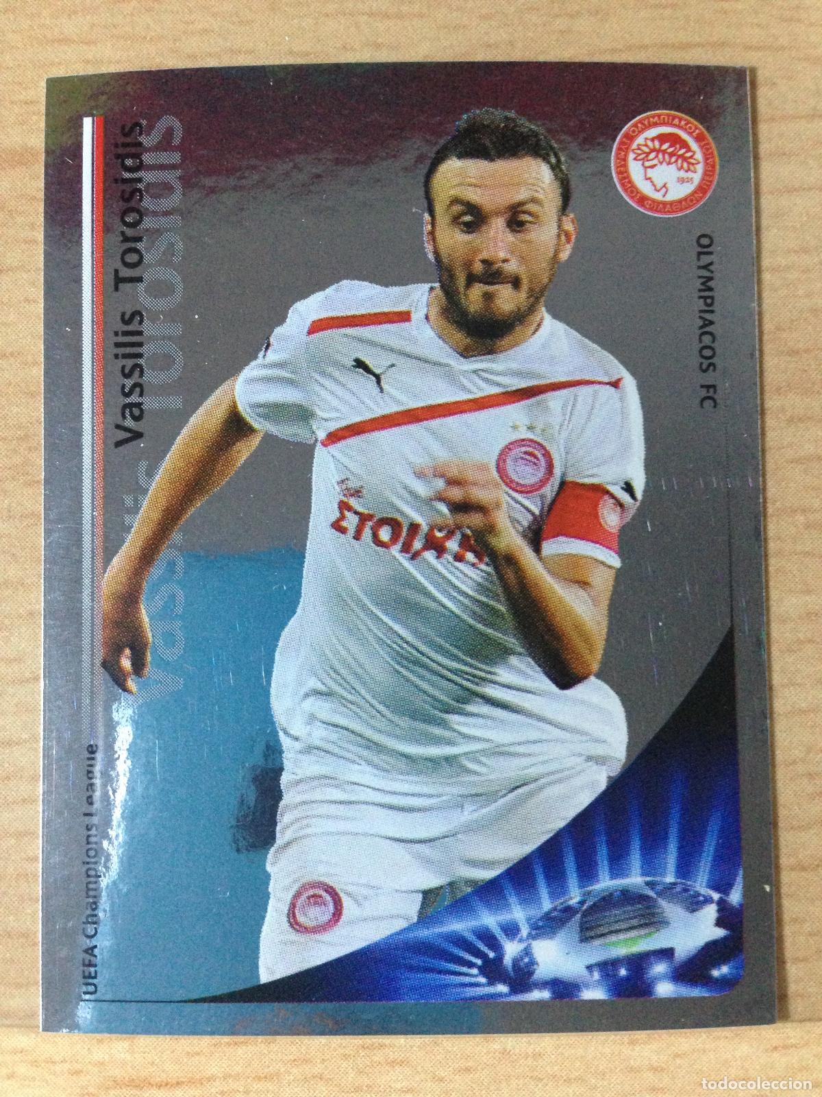 Cromos de f&uacute;tbol: 2012-2013 - 137 VASILIS TOROSIDIS - OLYMPIACOS FC - PANINI CHAMPIONS LEAGUE
