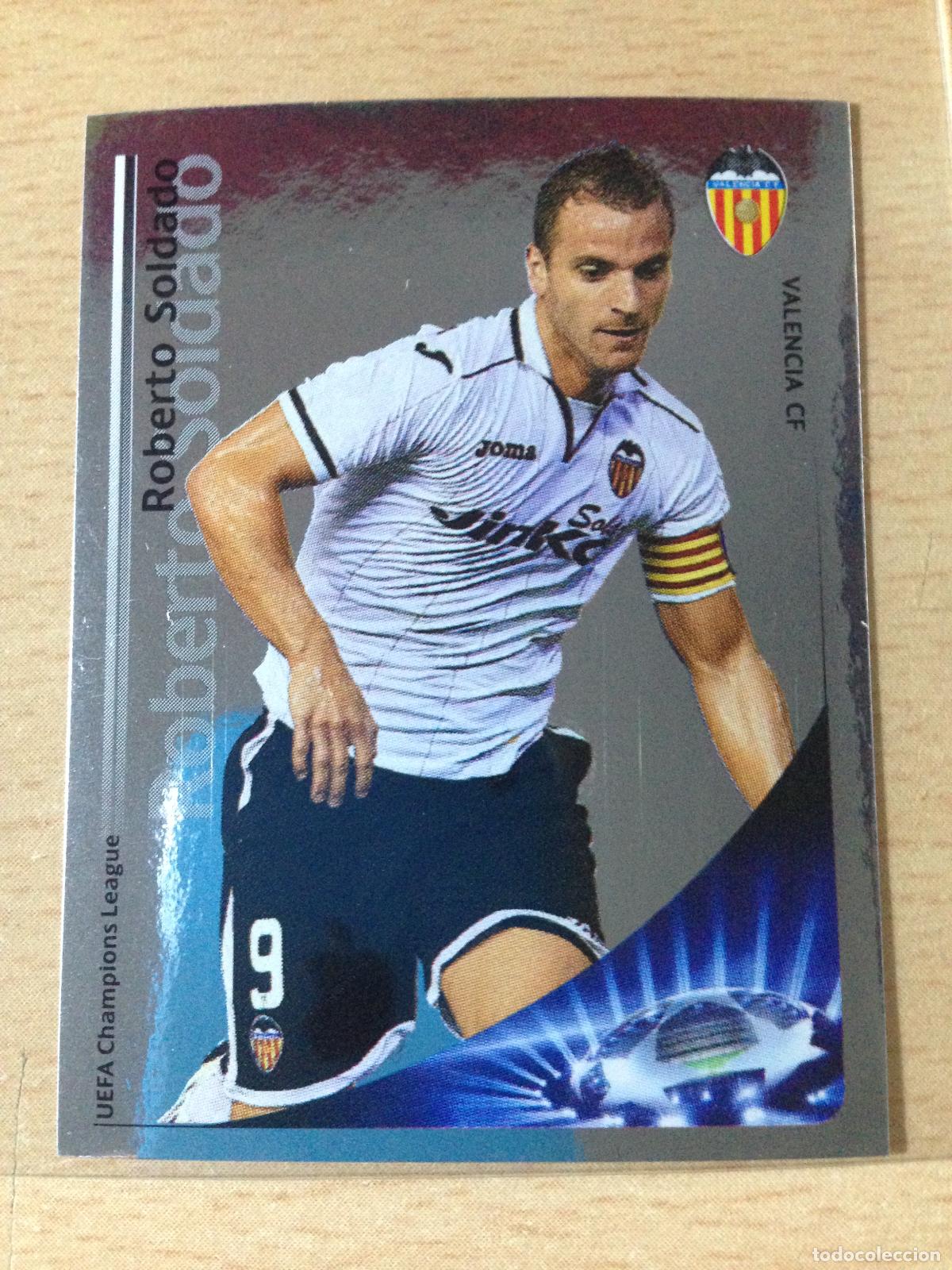Cromos de f&uacute;tbol: 2012-2013 - 407 ROBERTO SOLDADO - VALENCIA CF - PANINI CHAMPIONS LEAGUE