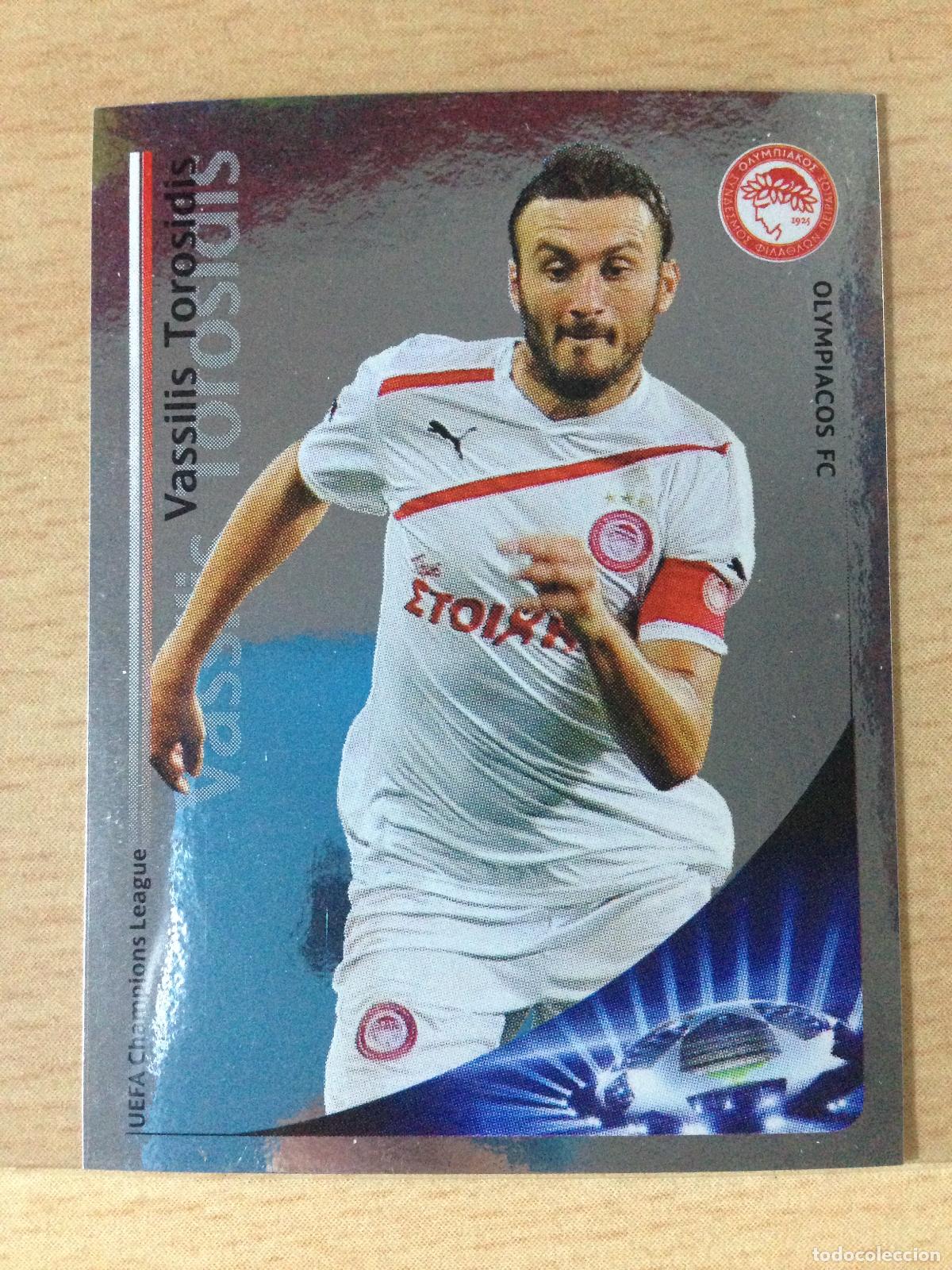 Cromos de f&uacute;tbol: 2012-2013 - 137 VASILIS TOROSIDIS - OLYMPIACOS FC - PANINI CHAMPIONS LEAGUE
