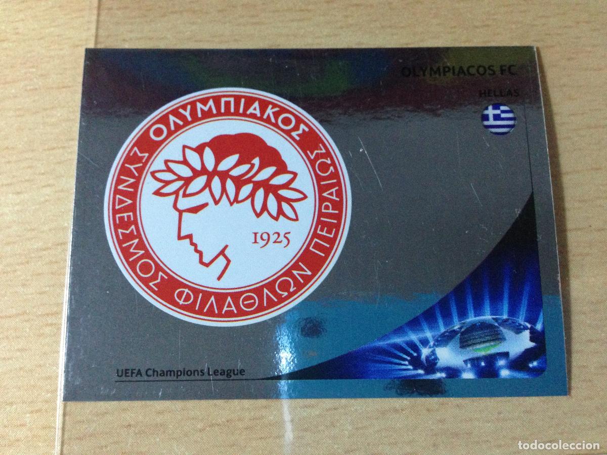 Cromos de f&uacute;tbol: 2012-2013 - 120 ESCUDO - OLYMPIACOS FC - PANINI CHAMPIONS LEAGUE