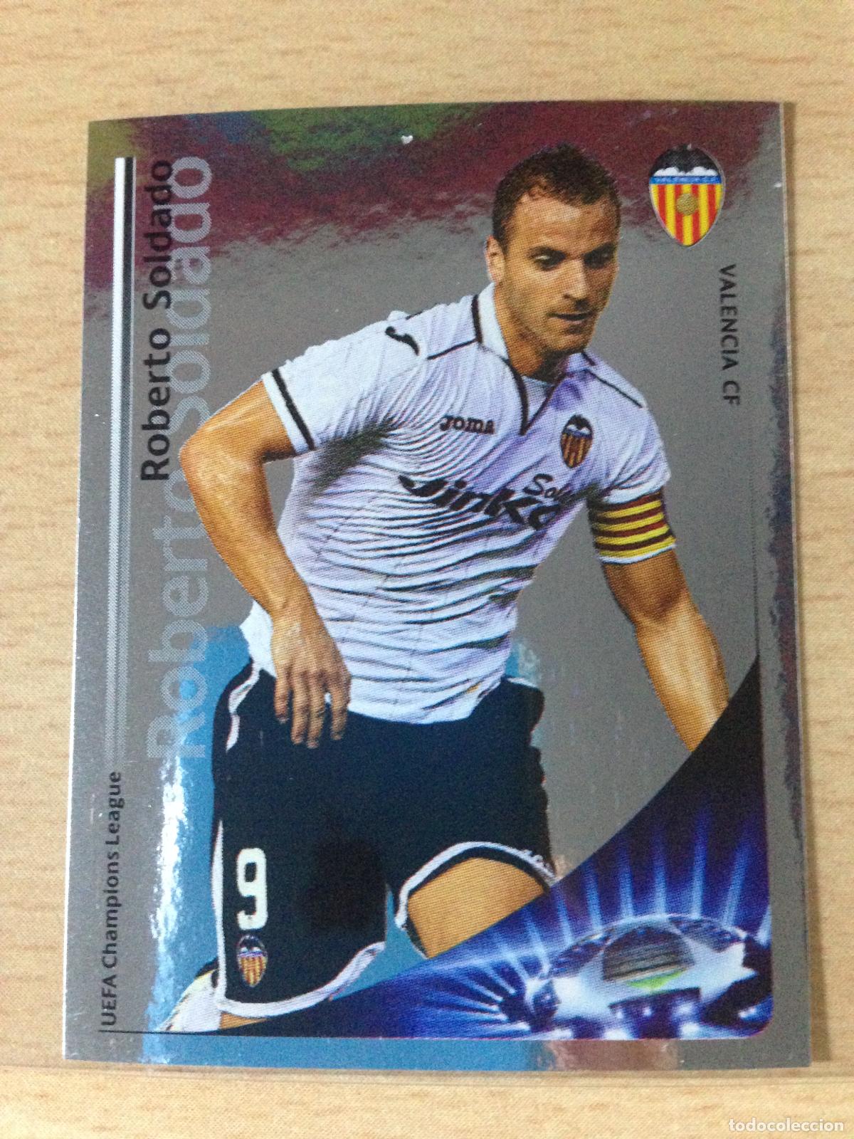 Cromos de f&uacute;tbol: 2012-2013 - 407 ROBERTO SOLDADO - VALENCIA CF - PANINI CHAMPIONS LEAGUE
