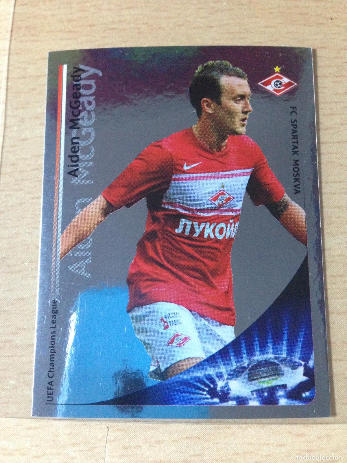 Cromos de f&uacute;tbol: 2012-2013 - 497 AIDEN MCGEADY - FC SPARTAK MOSKVA - PANINI CHAMPIONS LEAGUE