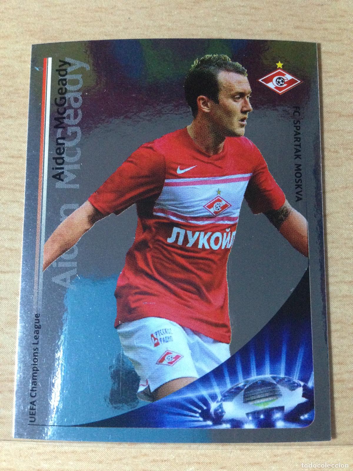 Cromos de f&uacute;tbol: 2012-2013 - 497 AIDEN MCGEADY - FC SPARTAK MOSKVA - PANINI CHAMPIONS LEAGUE