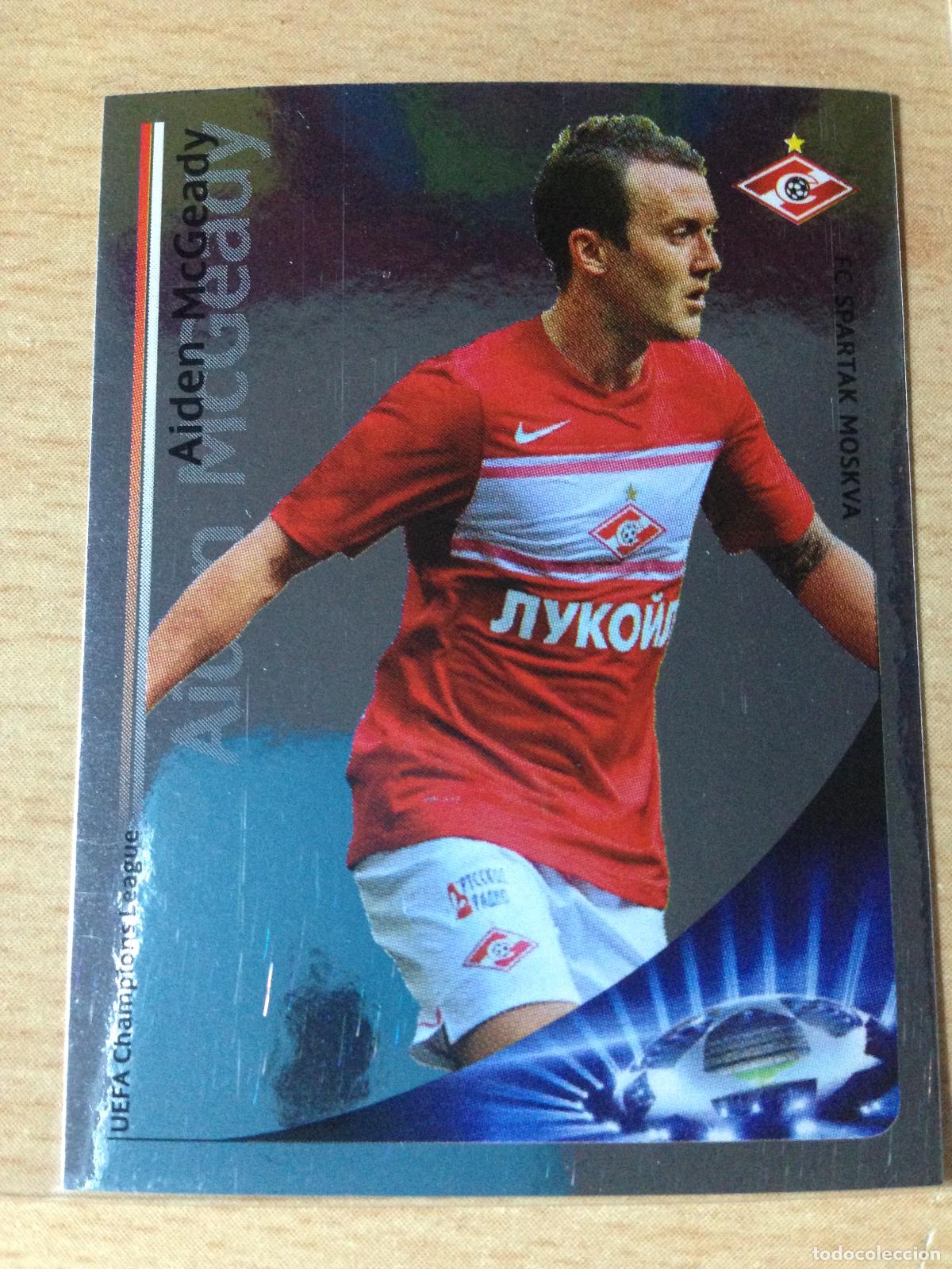 Cromos de f&uacute;tbol: 2012-2013 - 497 AIDEN MCGEADY - FC SPARTAK MOSKVA - PANINI CHAMPIONS LEAGUE