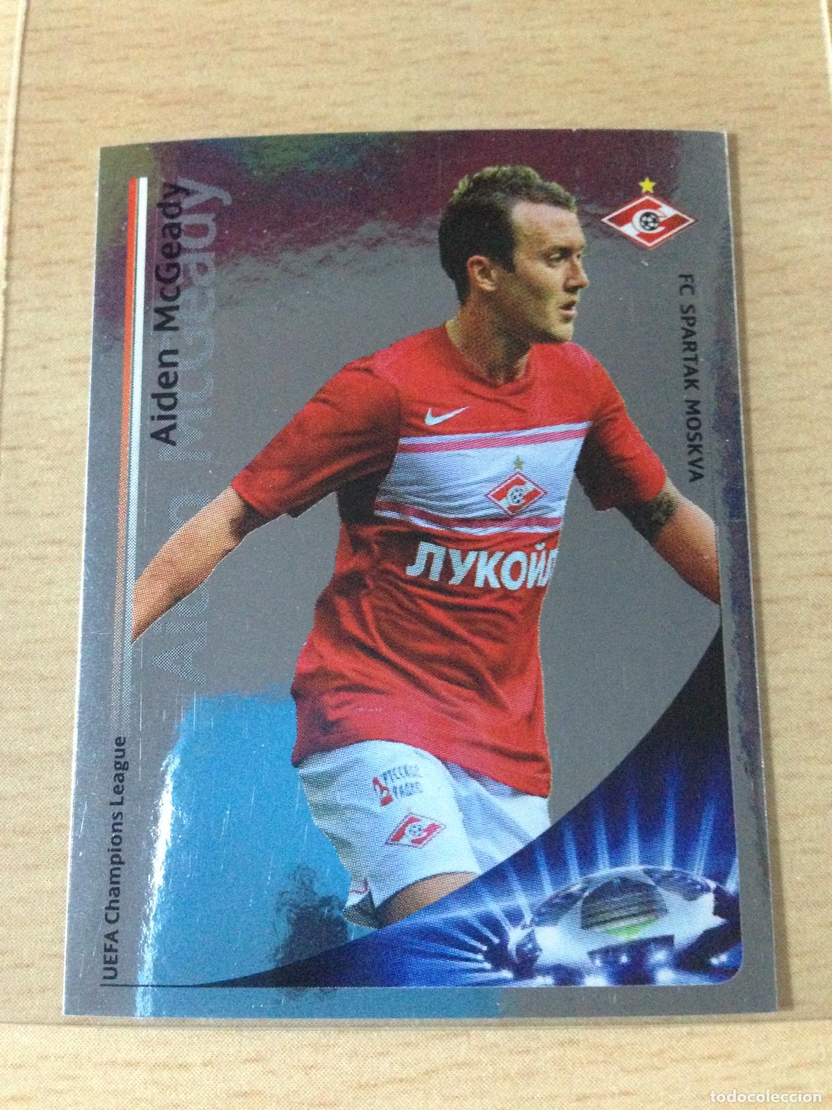 Cromos de f&uacute;tbol: 2012-2013 - 497 AIDEN MCGEADY - FC SPARTAK MOSKVA - PANINI CHAMPIONS LEAGUE