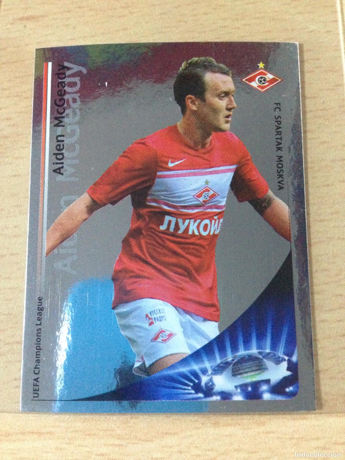Cromos de f&uacute;tbol: 2012-2013 - 497 AIDEN MCGEADY - FC SPARTAK MOSKVA - PANINI CHAMPIONS LEAGUE