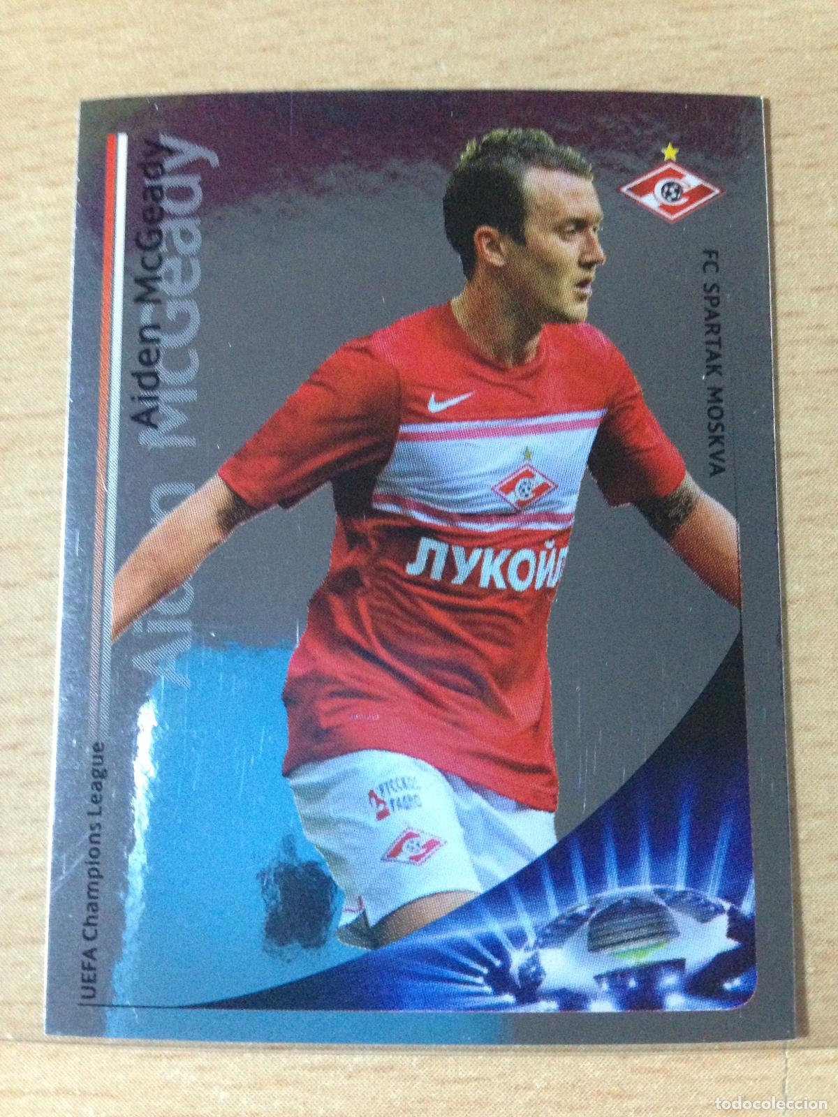 Cromos de f&uacute;tbol: 2012-2013 - 497 AIDEN MCGEADY - FC SPARTAK MOSKVA - PANINI CHAMPIONS LEAGUE