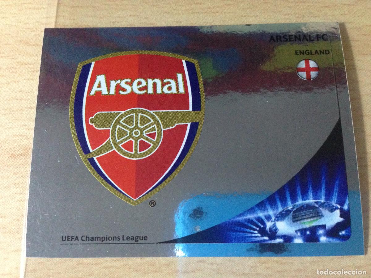 Cromos de f&uacute;tbol: 2012-2013 - 84 ESCUDO - ARSENAL FC - PANINI CHAMPIONS LEAGUE