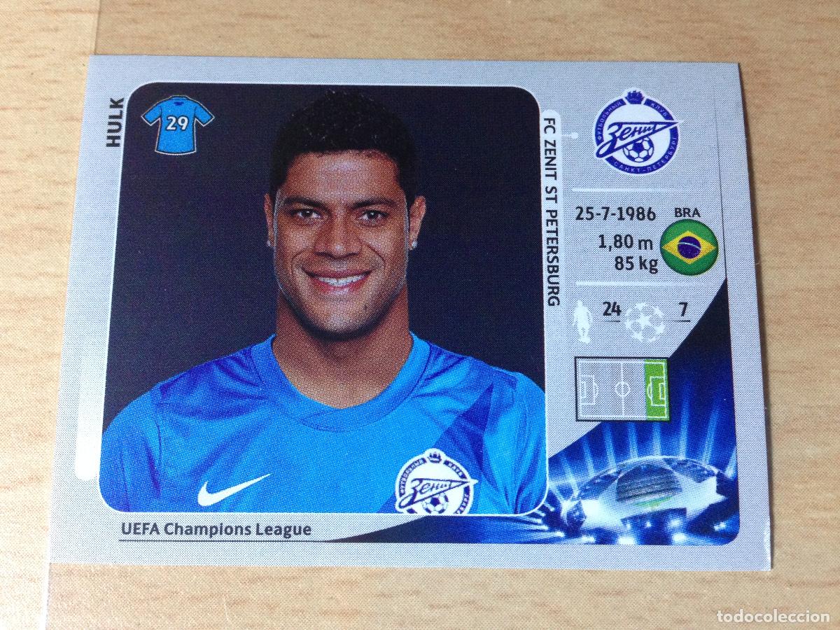 Cromos de f&uacute;tbol: 2012-2013 - 189 HULK - FC ZENIT ST PETERSBURG - PANINI CHAMPIONS LEAGUE