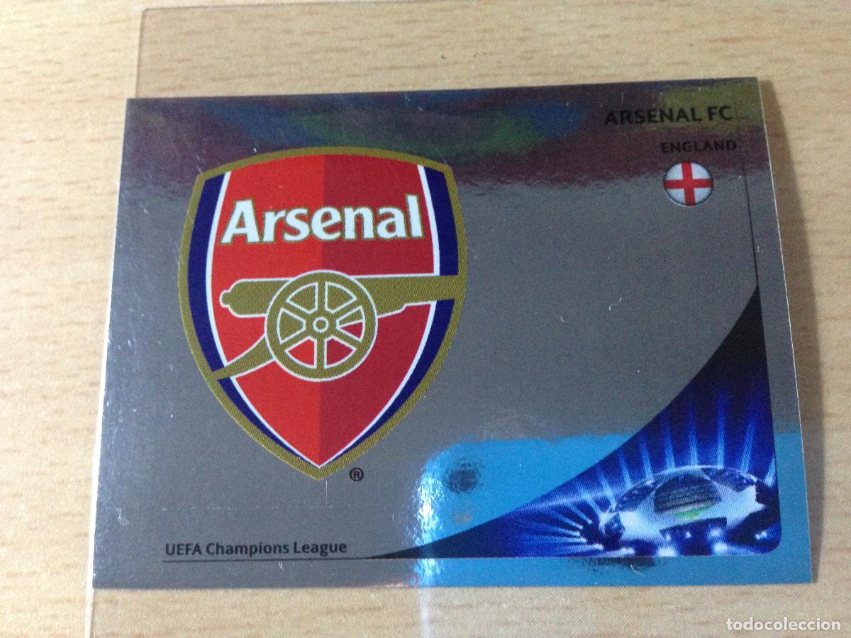 Cromos de f&uacute;tbol: 2012-2013 - 84 ESCUDO - ARSENAL FC - PANINI CHAMPIONS LEAGUE