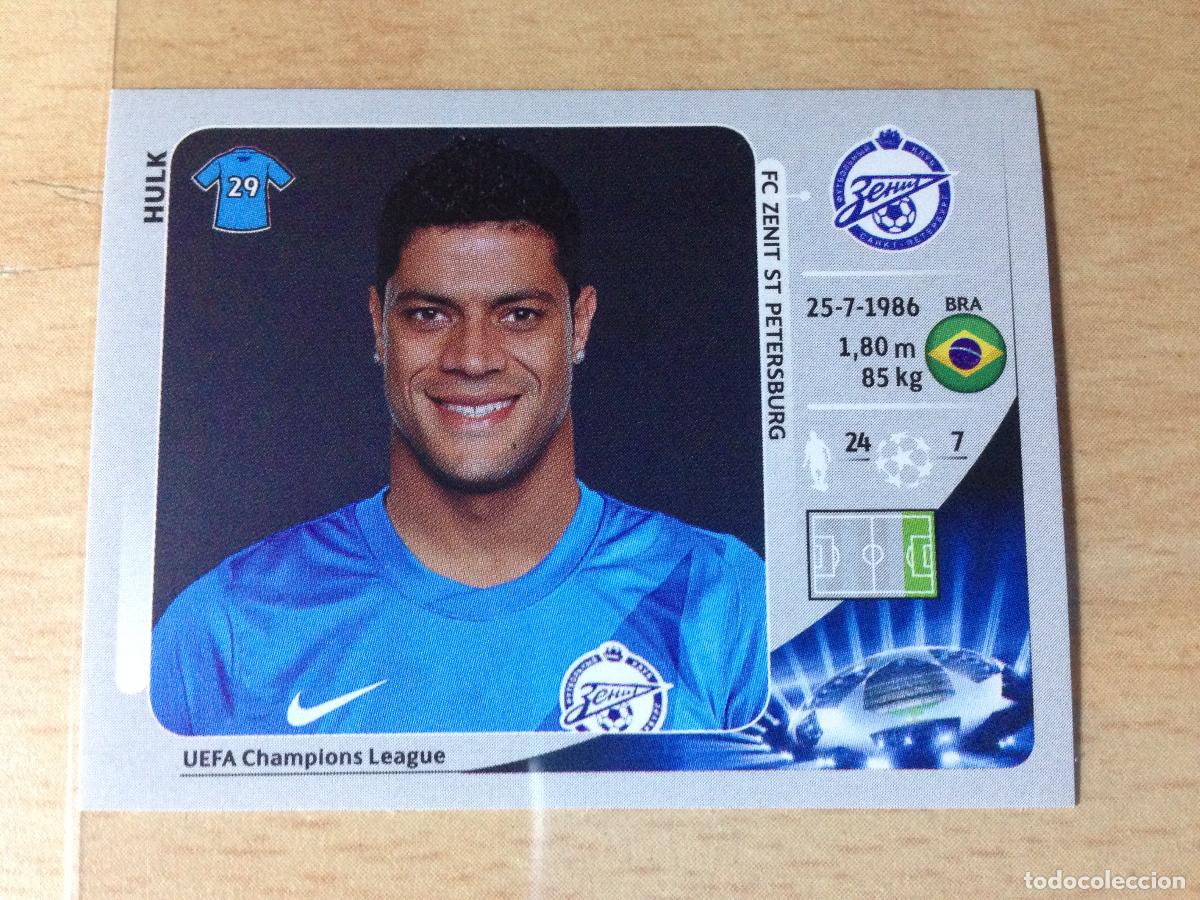 Cromos de f&uacute;tbol: 2012-2013 - 189 HULK - FC ZENIT ST PETERSBURG - PANINI CHAMPIONS LEAGUE