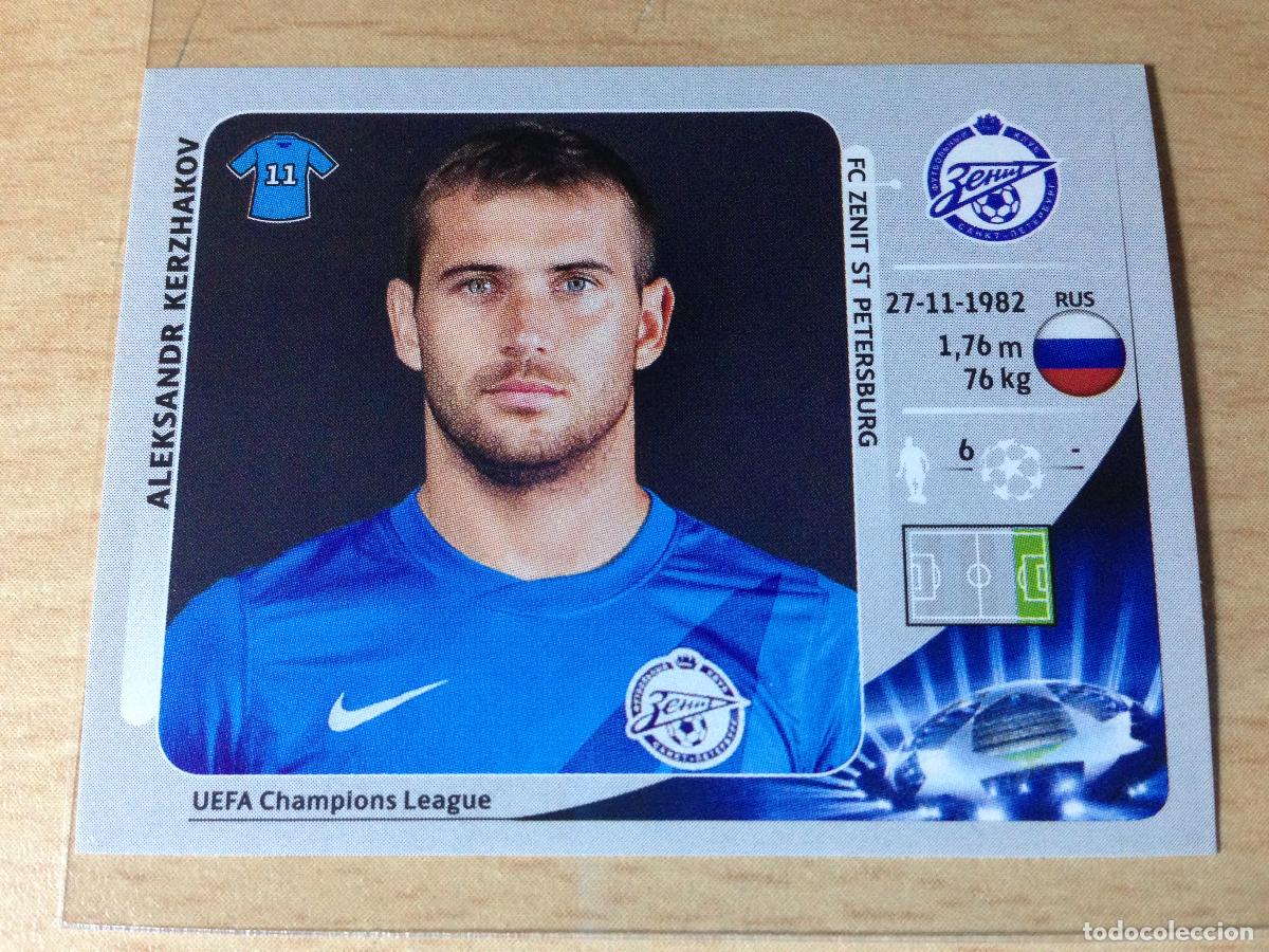 Cromos de f&uacute;tbol: 2012-2013 - 190 KERZHAKOV - FC ZENIT ST PETERSBURG - PANINI CHAMPIONS LEAGUE