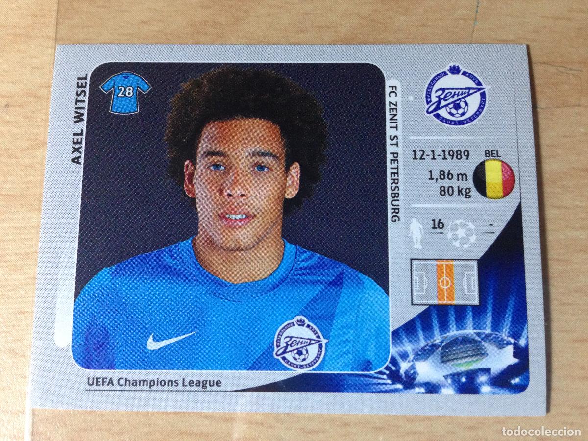 Cromos de f&uacute;tbol: 2012-2013 - 186 AXEL WITSEL - FC ZENIT ST PETERSBURG - PANINI CHAMPIONS LEAGUE