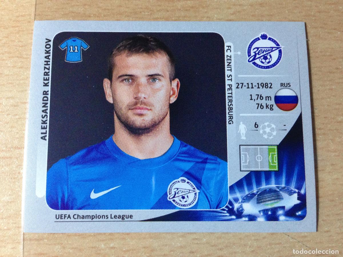 Cromos de f&uacute;tbol: 2012-2013 - 190 KERZHAKOV - FC ZENIT ST PETERSBURG - PANINI CHAMPIONS LEAGUE