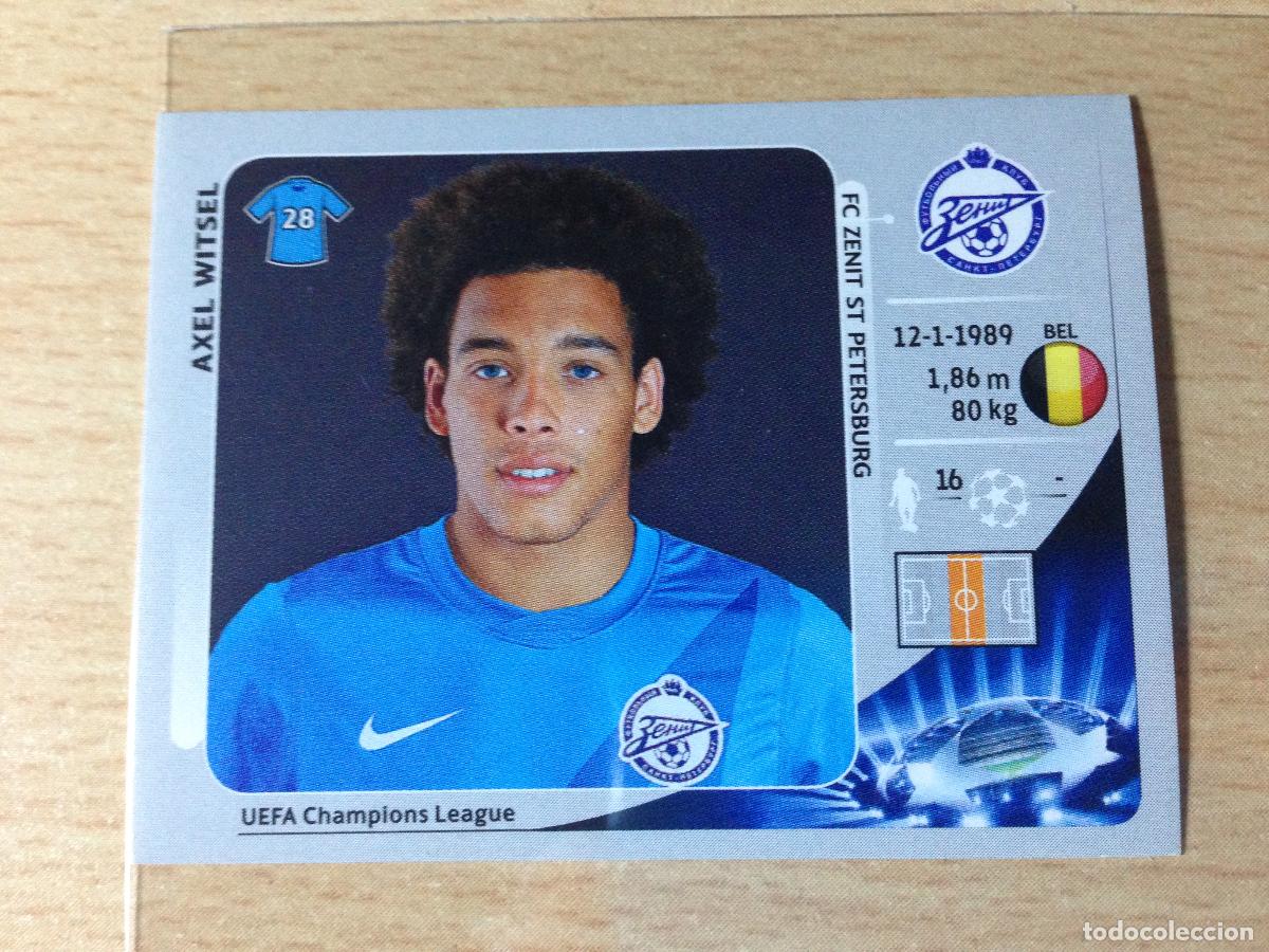 Cromos de f&uacute;tbol: 2012-2013 - 186 AXEL WITSEL - FC ZENIT ST PETERSBURG - PANINI CHAMPIONS LEAGUE