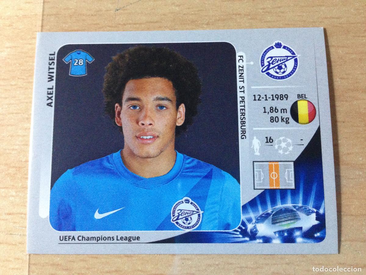 Cromos de f&uacute;tbol: 2012-2013 - 186 AXEL WITSEL - FC ZENIT ST PETERSBURG - PANINI CHAMPIONS LEAGUE